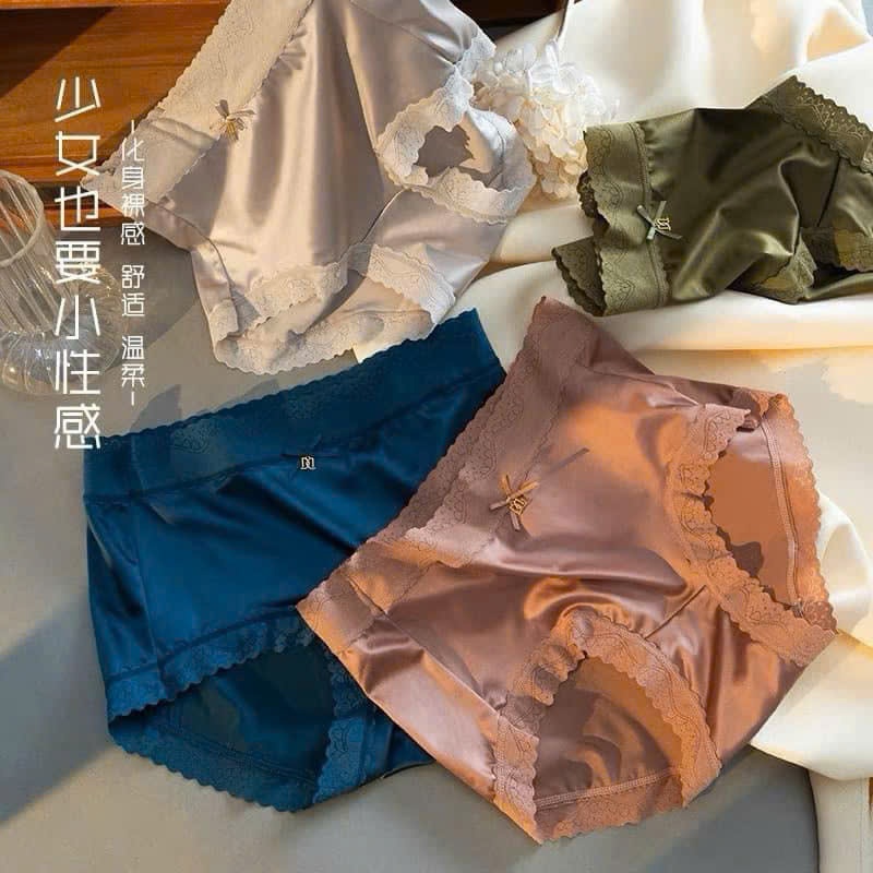 SET 10 QUẦN LÓT SU CẠP CAO VIỀN REN