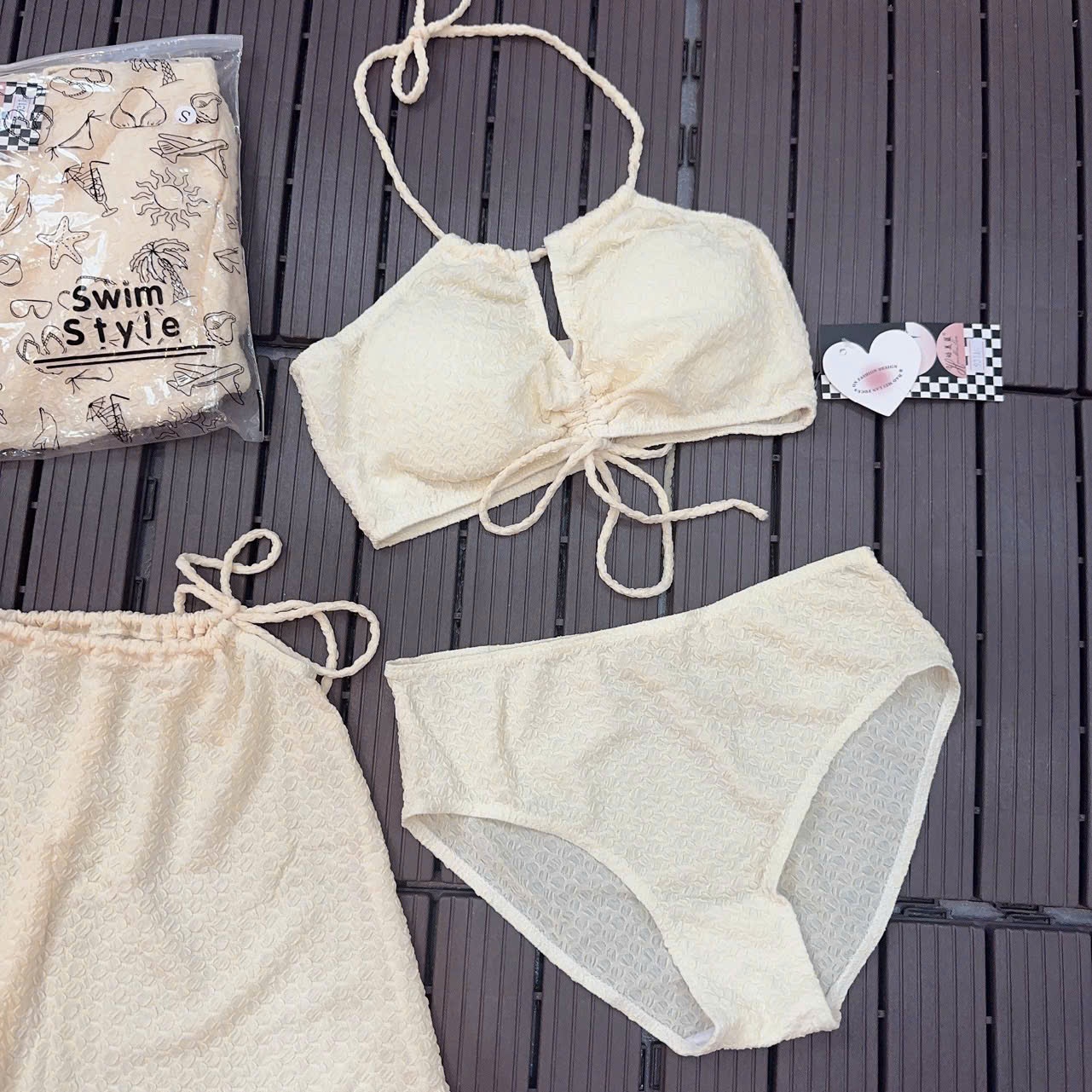 SET BIKINI NỮ REN 3 MÓN