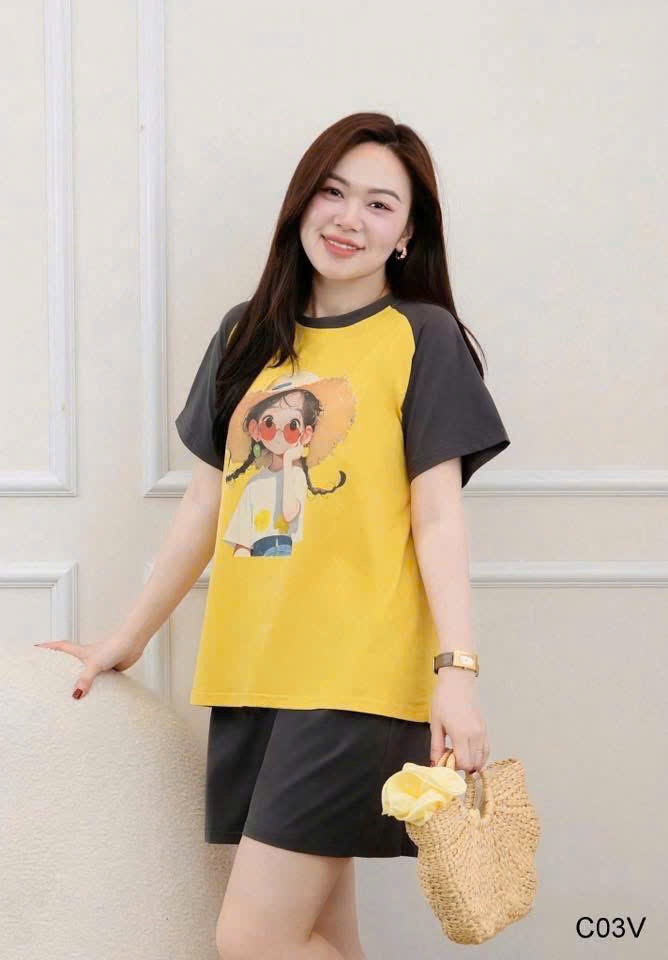 BỘ ĐÙI COTTON VNXK NỮ 5 MÀU