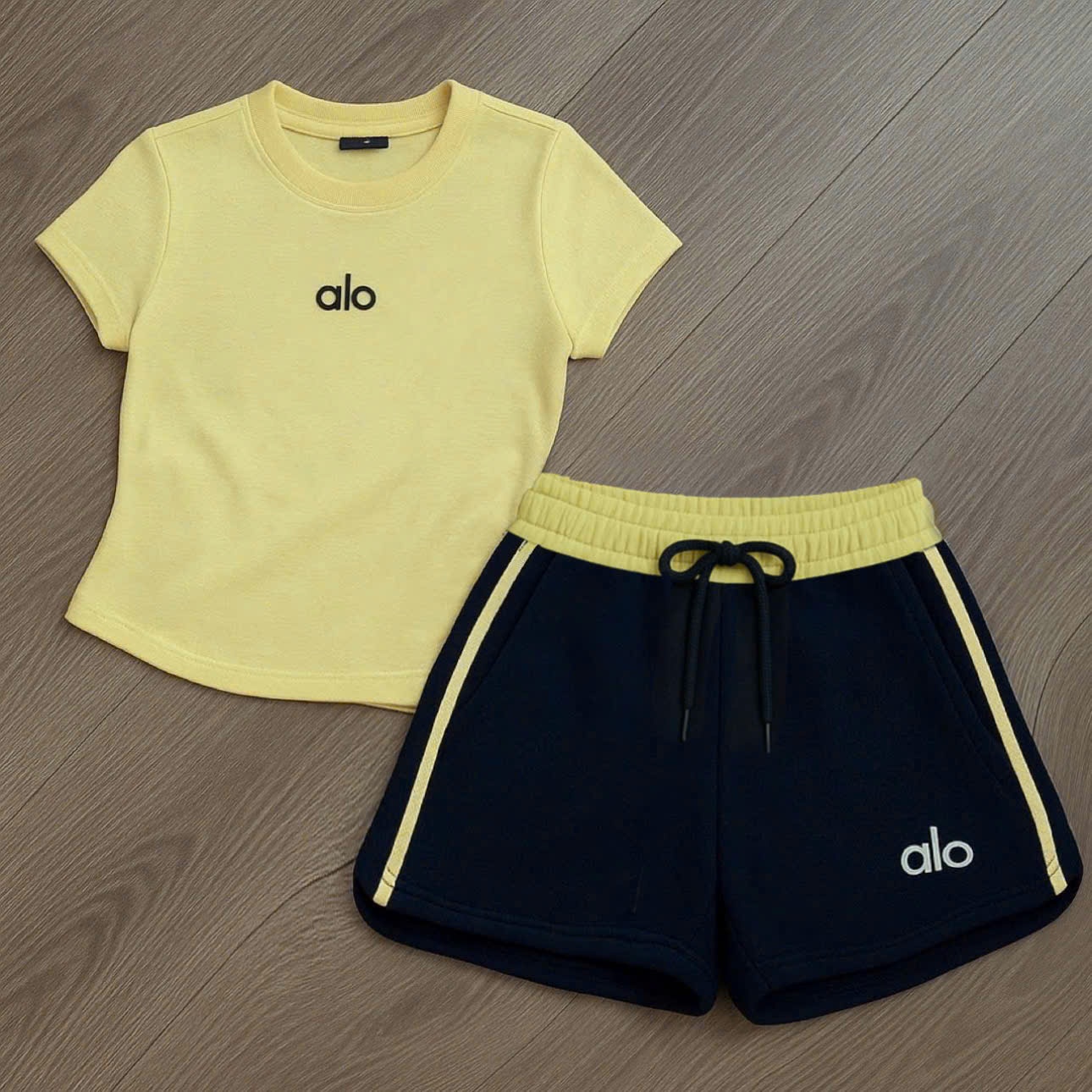 BỘ COTTON ÁO VÀNG 