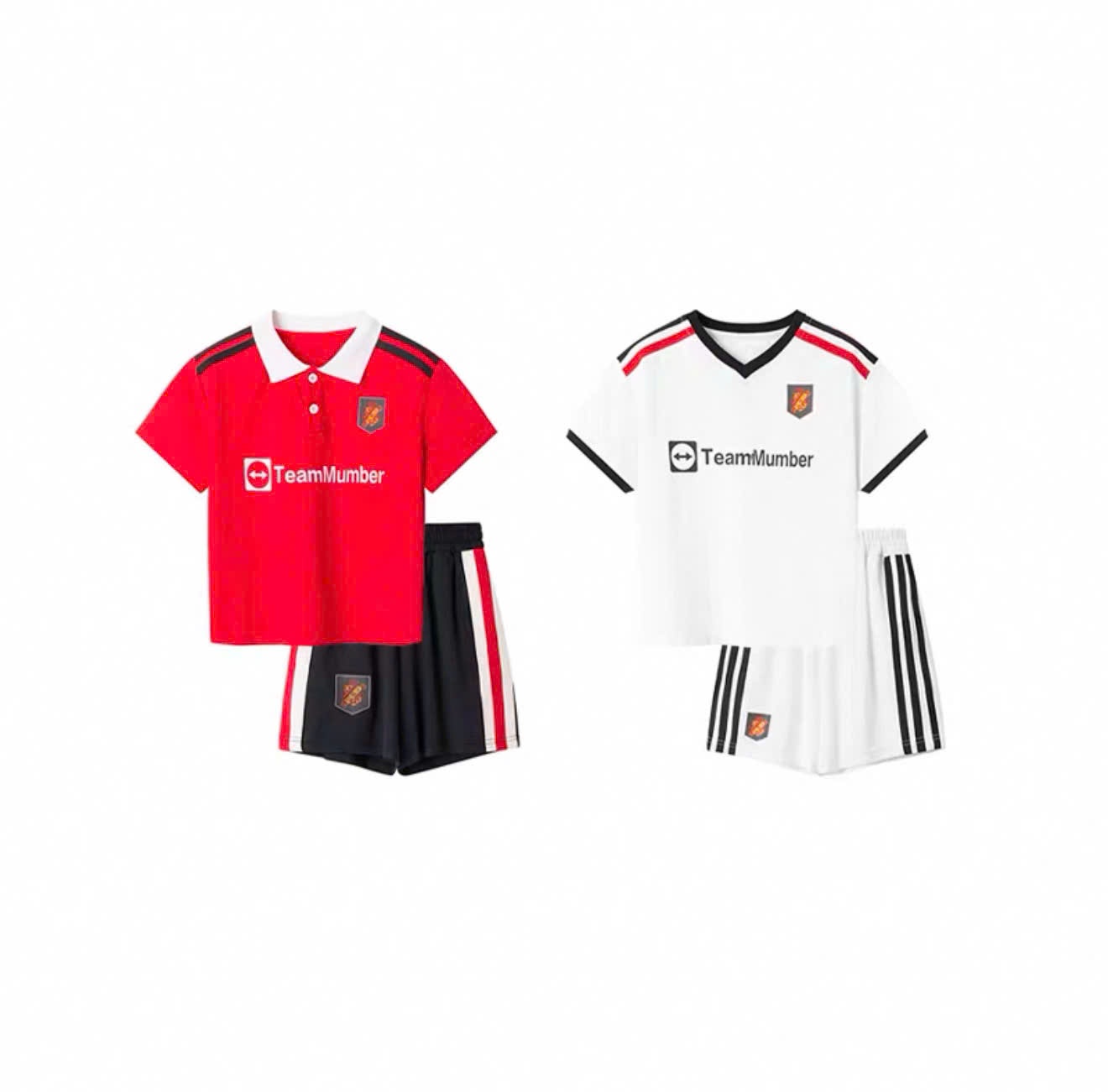 SET 2 BỘ THỂ THAO BÓNG ĐÁ CHO BÉ TRAI