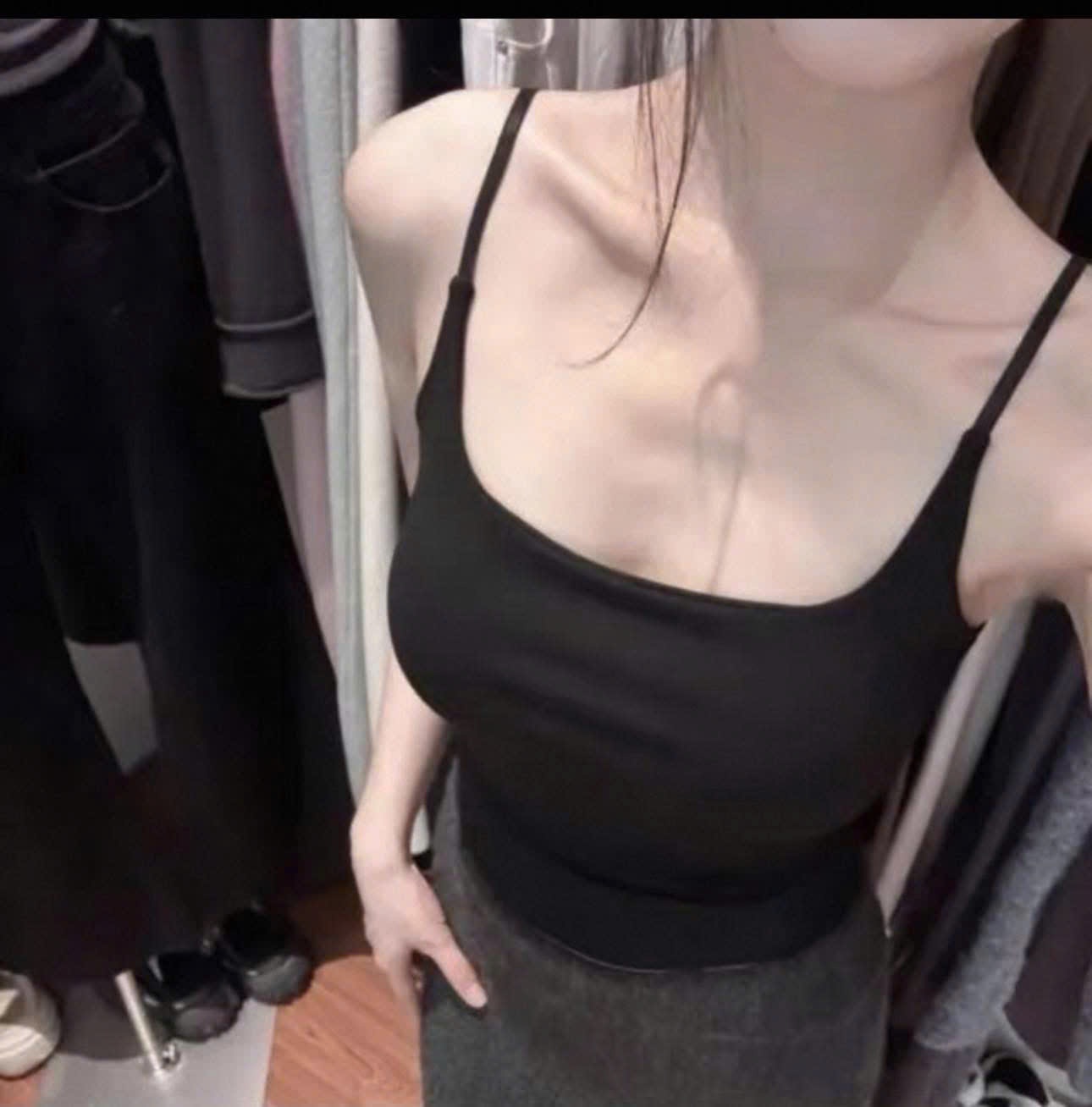 ÁO BRA 2 DÂY MẢNH DÁNG LỬNG
