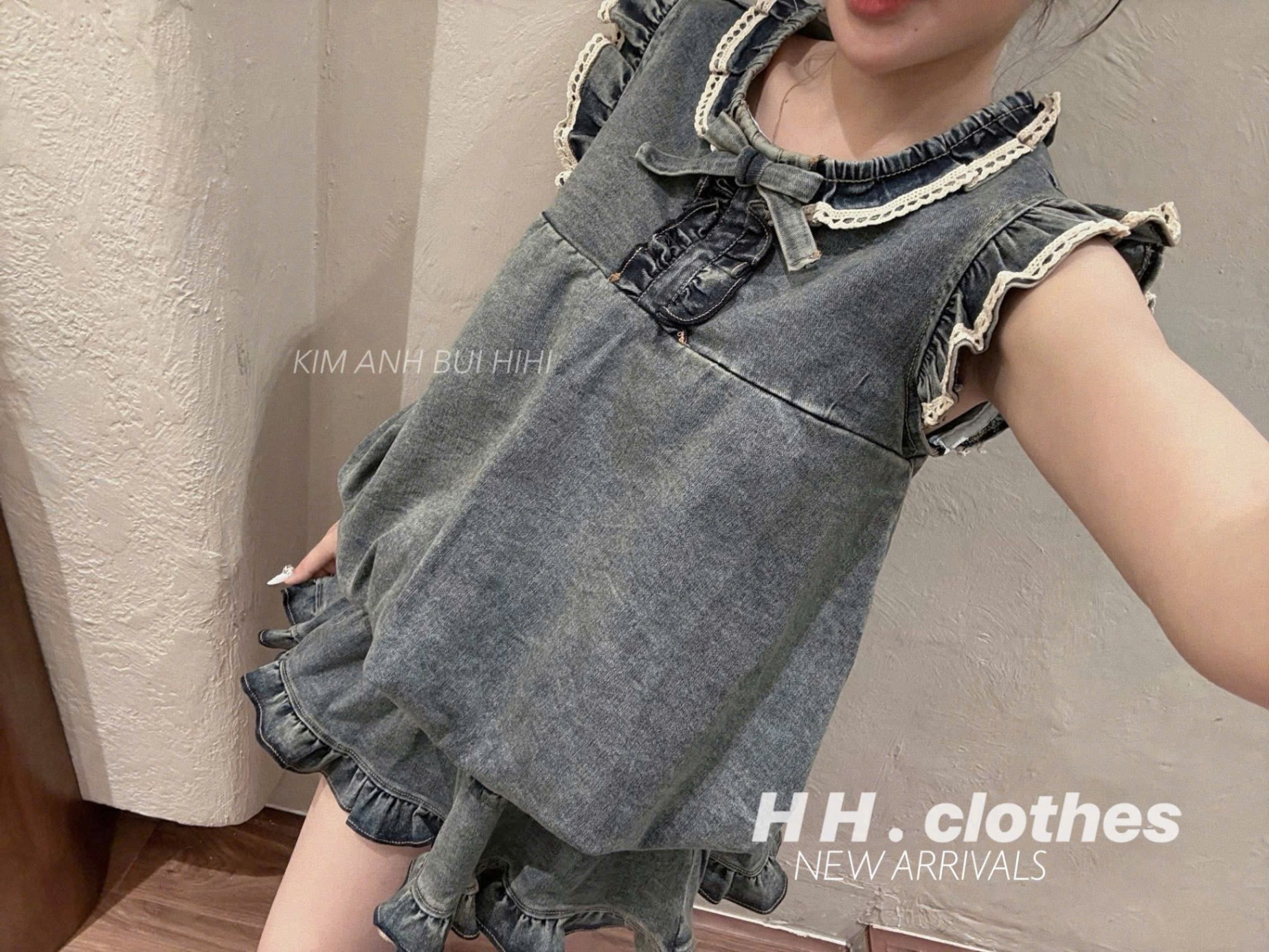 SET JEAN ĐÙI SÁT NÁCH PHỐI CỔ SEN VIỀN BÈO