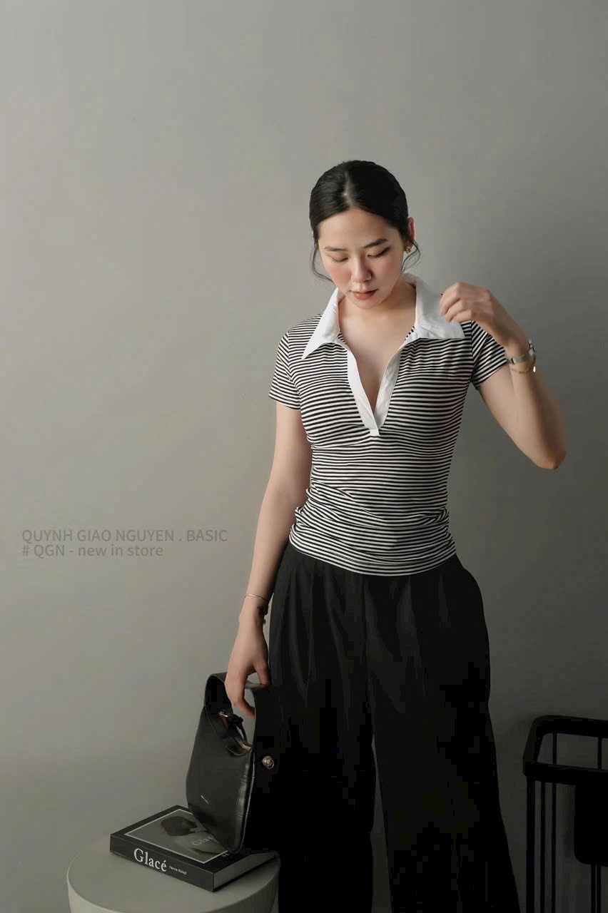 ÁO KẺ POLO WGWE HOT HIT