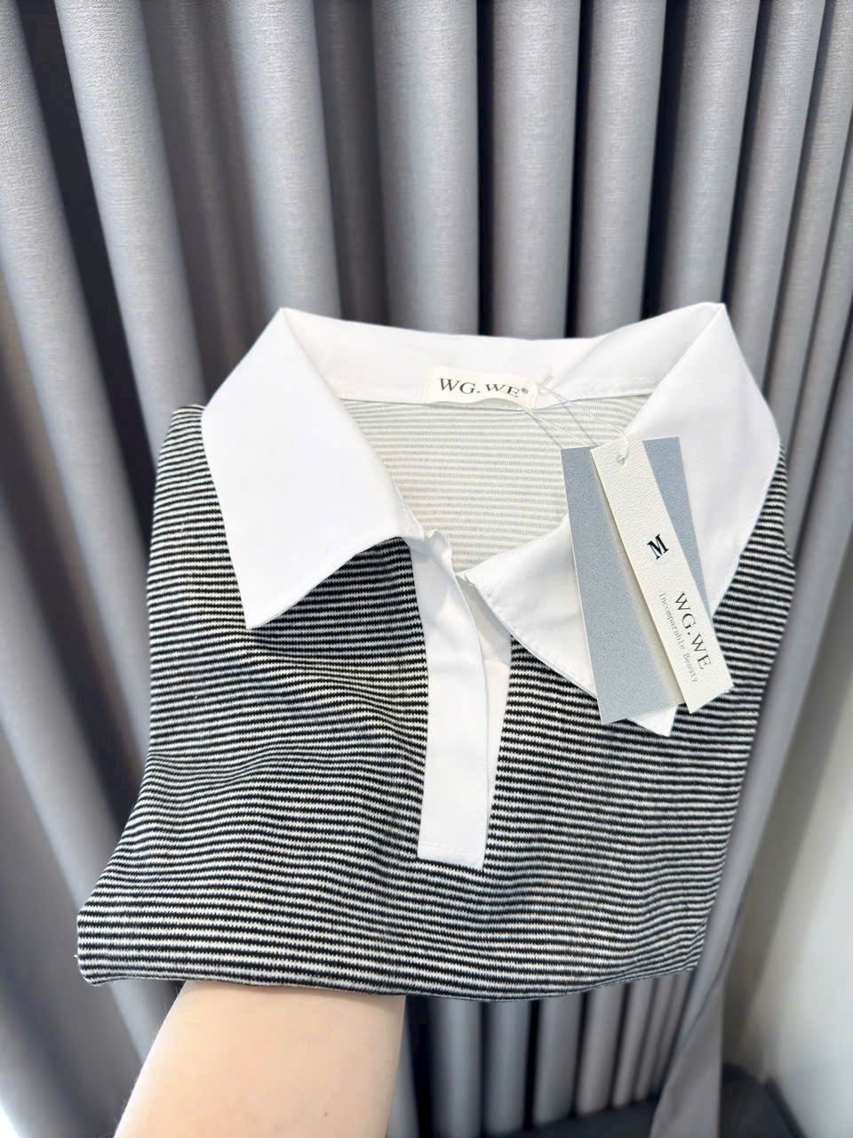 ÁO KẺ POLO WGWE HOT HIT