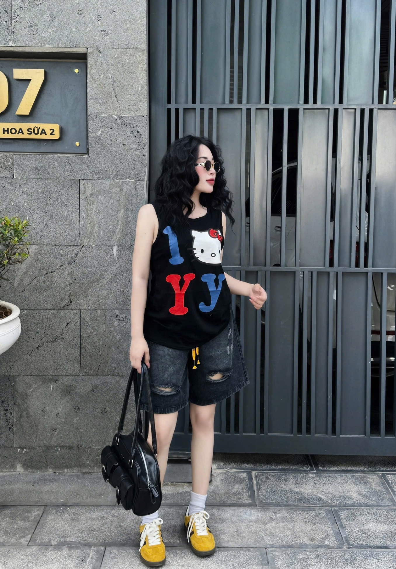 BỘ SÁT NÁCH MÈO KITTY JY 4 MÀU