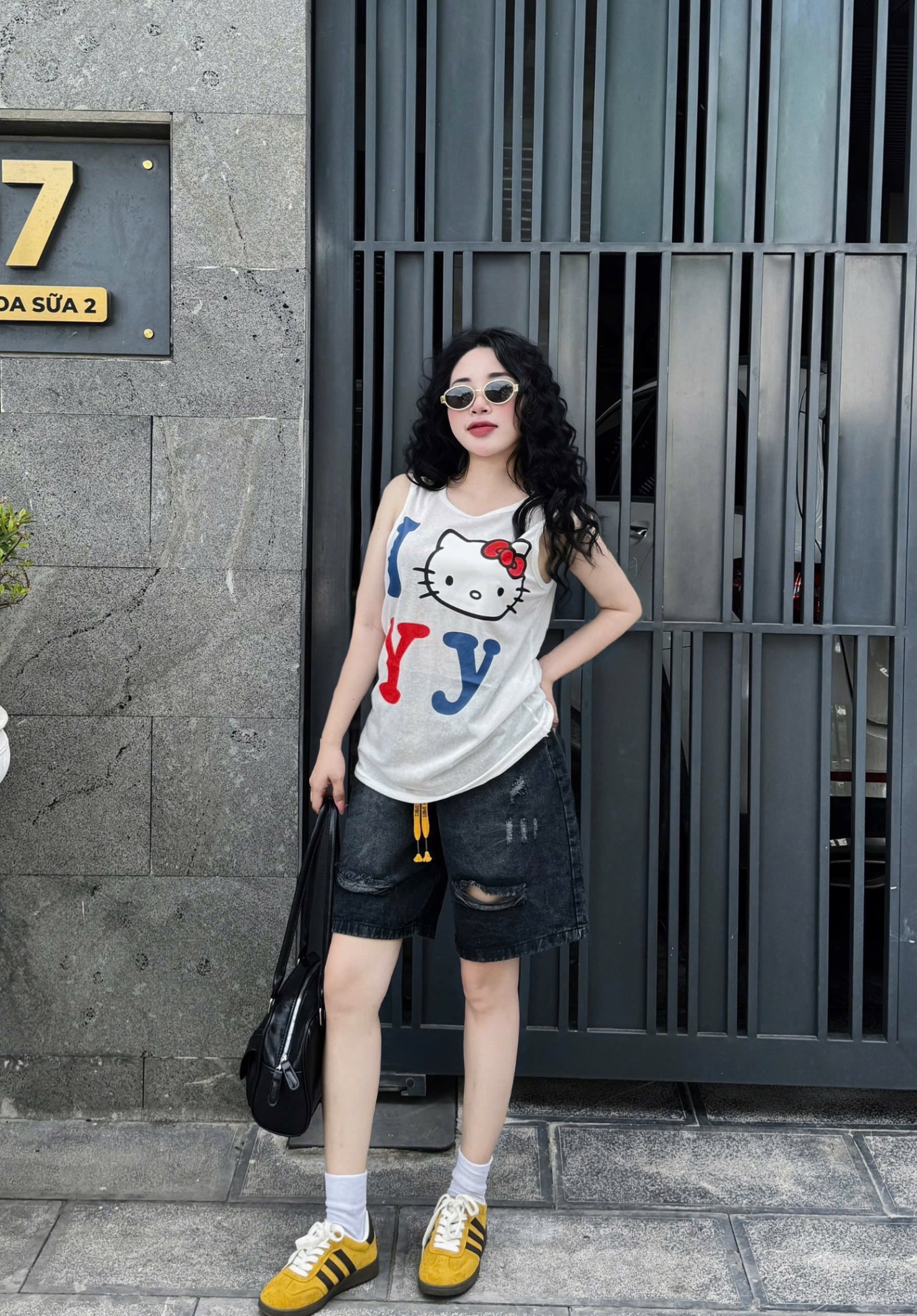 BỘ SÁT NÁCH MÈO KITTY JY 4 MÀU