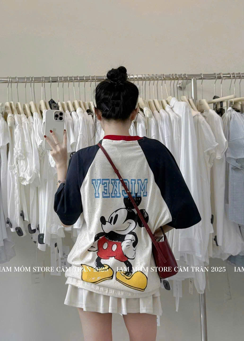 Áo phông mickey kèm móc