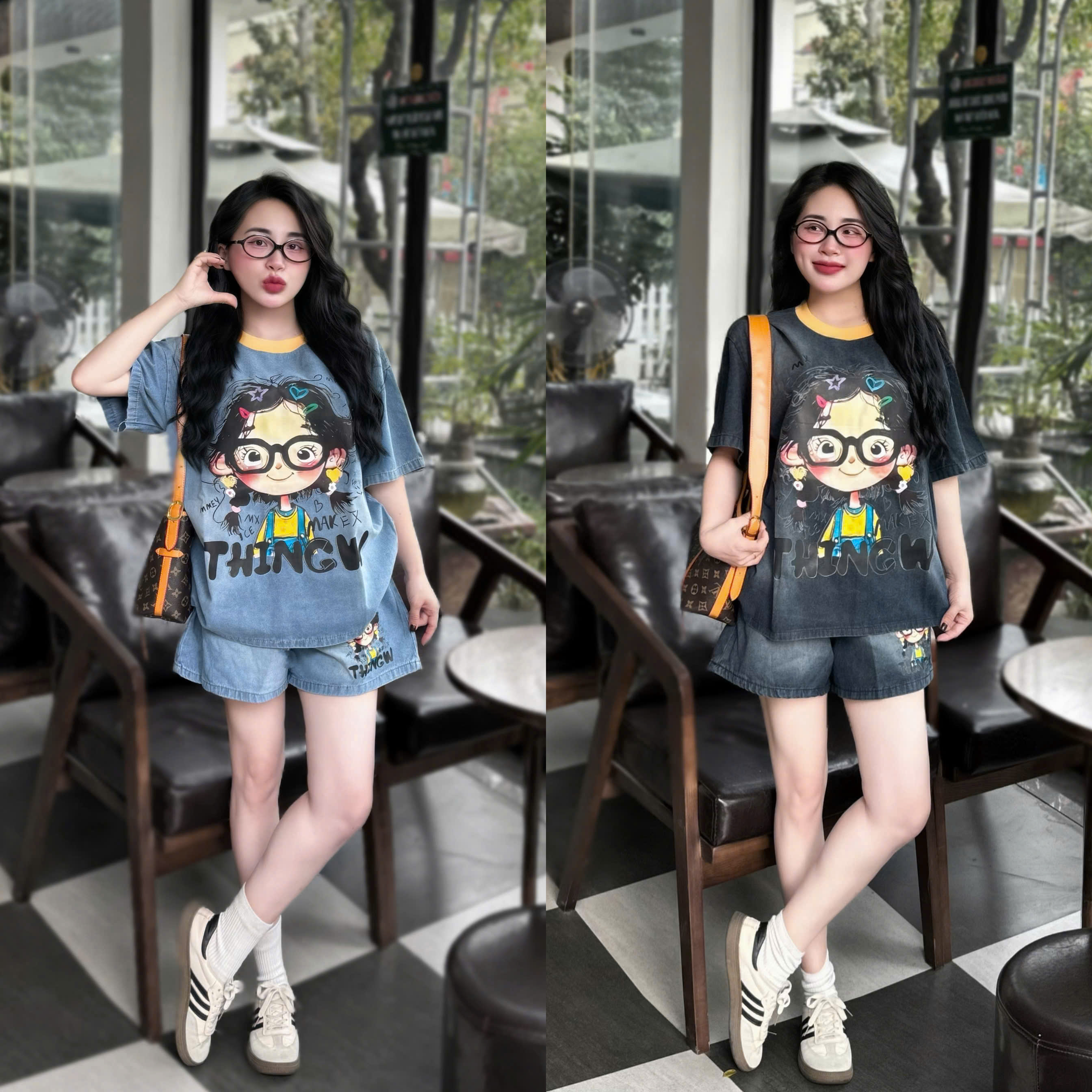 SET JEAN MỀM MẠI 2 MÀU