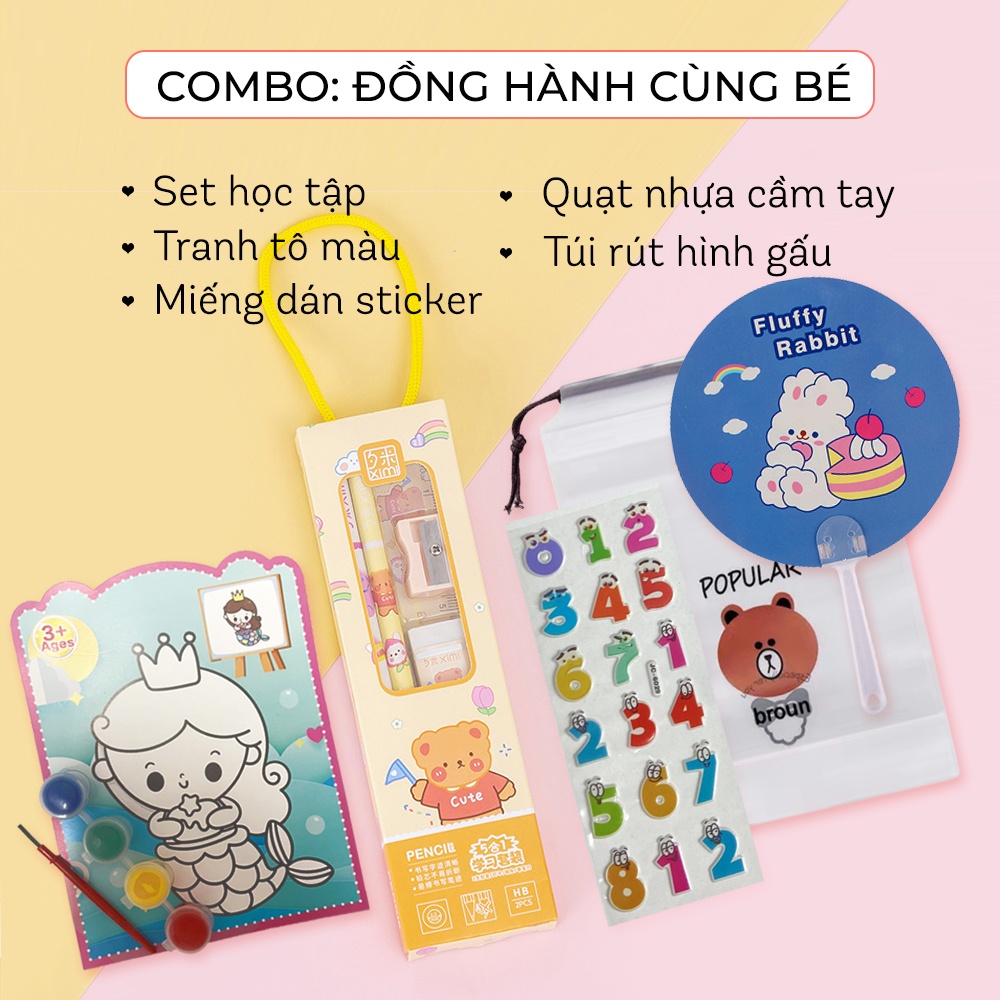 Combo: Đồng hành cùng bé