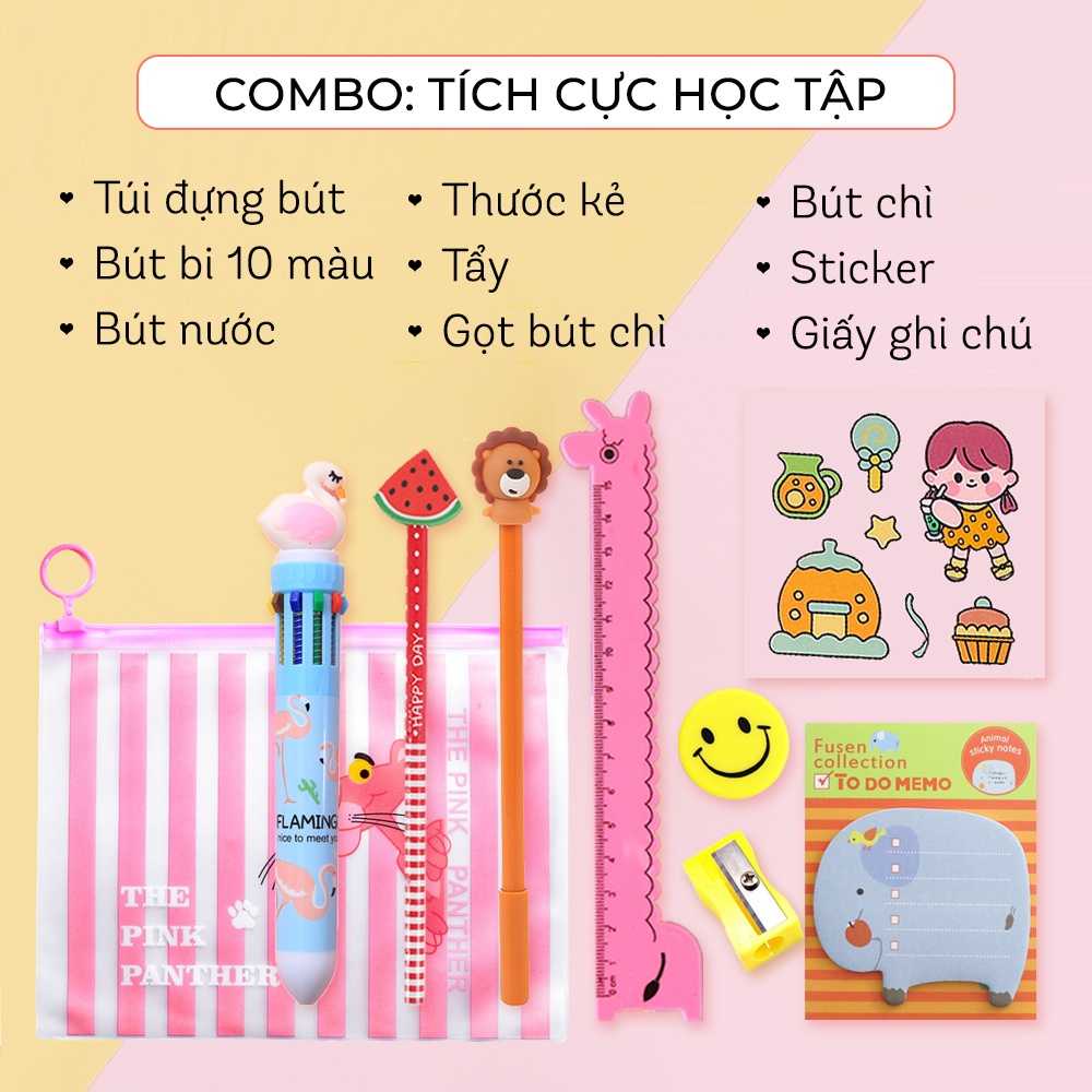 Combo: Tích cực học tập