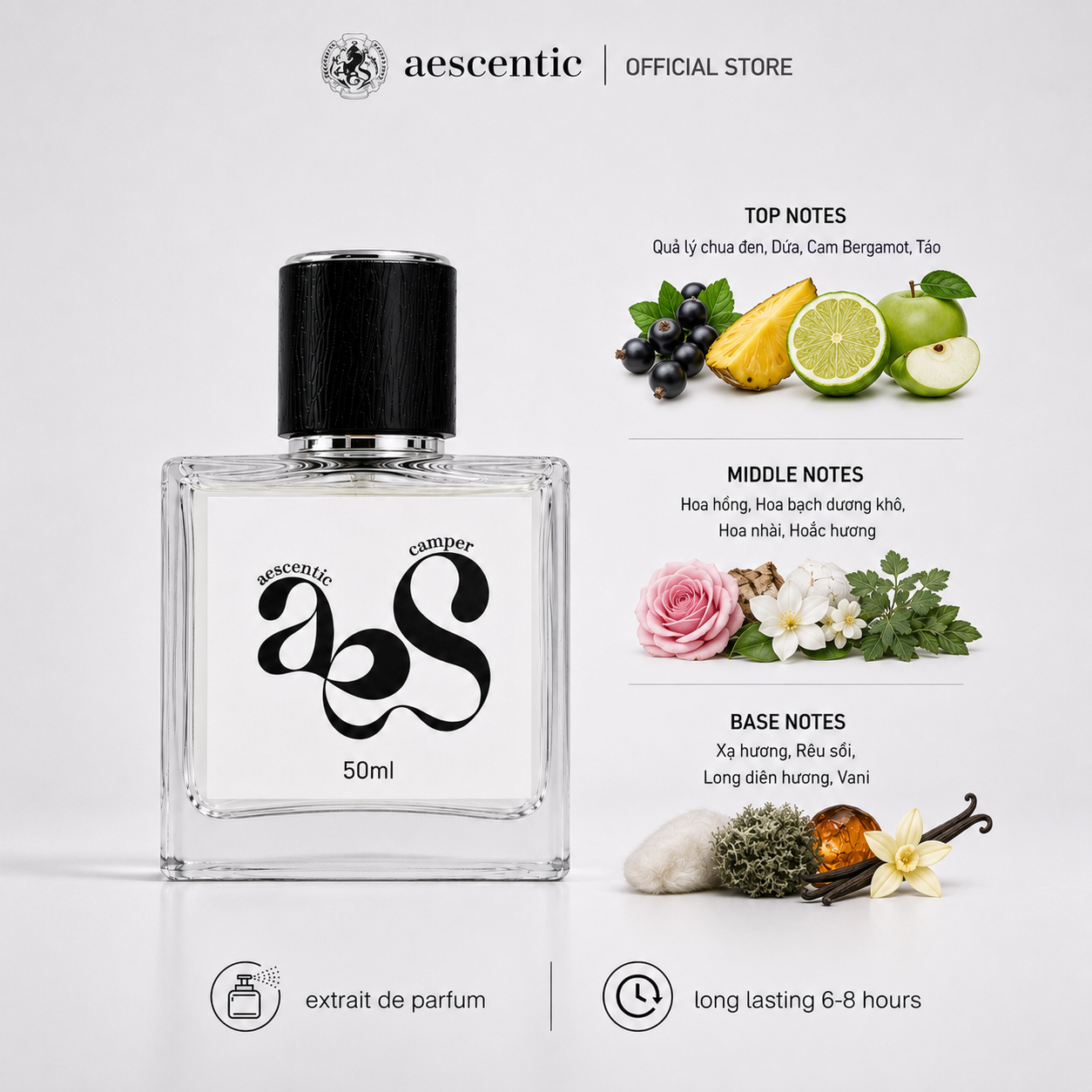 Nước hoa Aescentic - CAMPER - 50ml