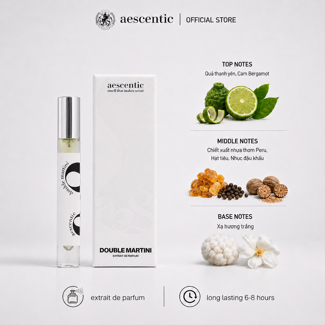 Nước hoa Aescentic DOUBLE MARTINI
