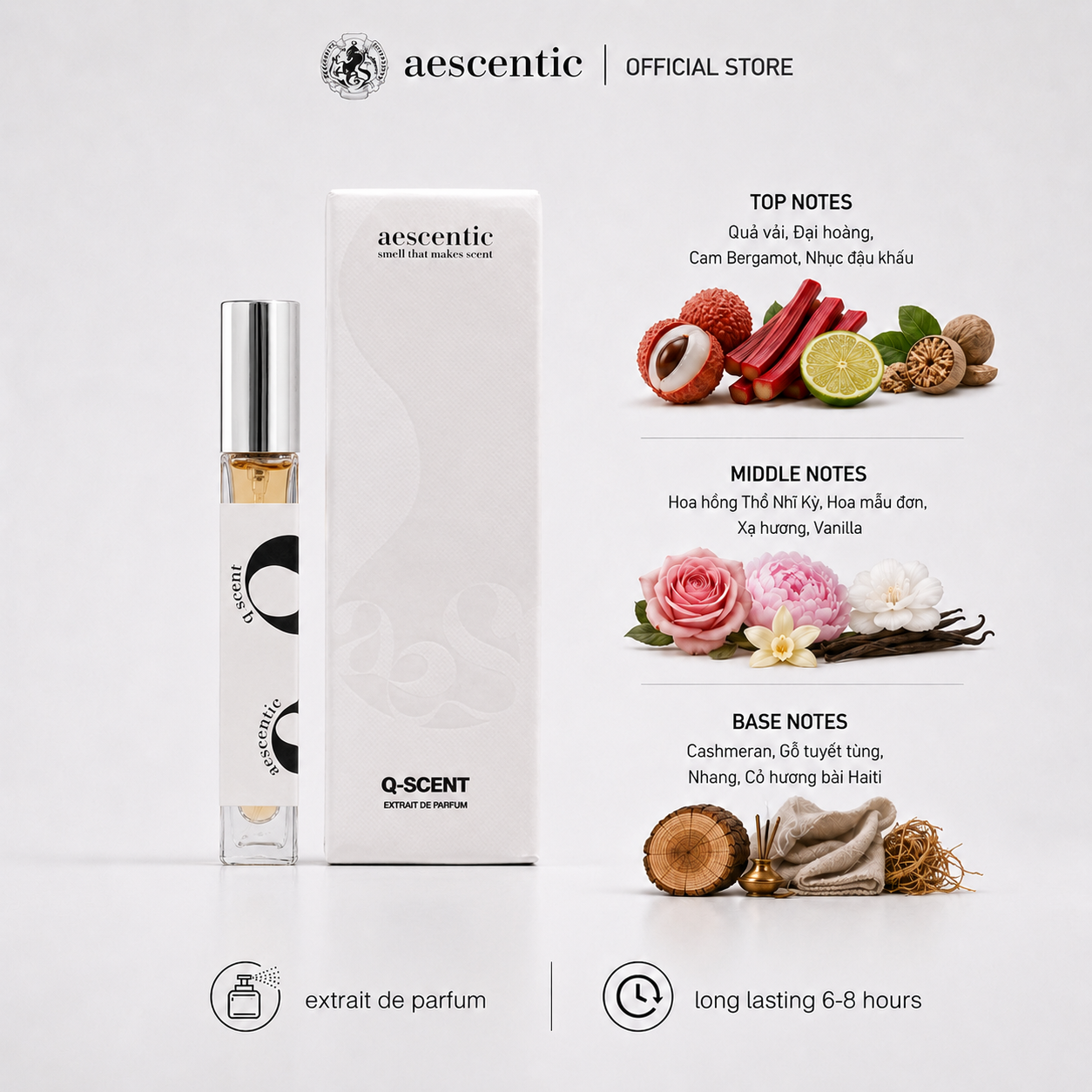 Nước hoa Aescentic Q SCENT