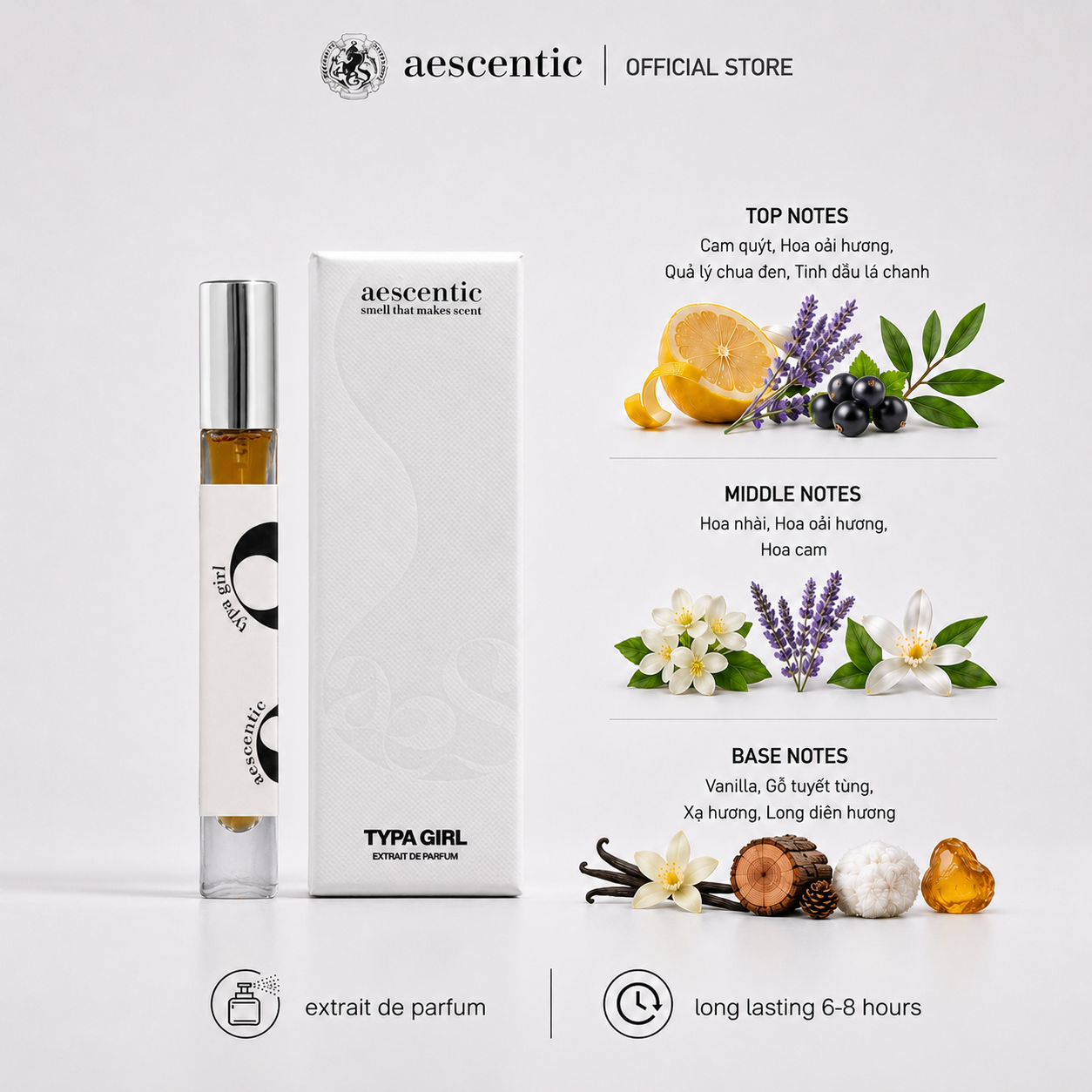 Nước hoa Aescentic TYPA GIRL