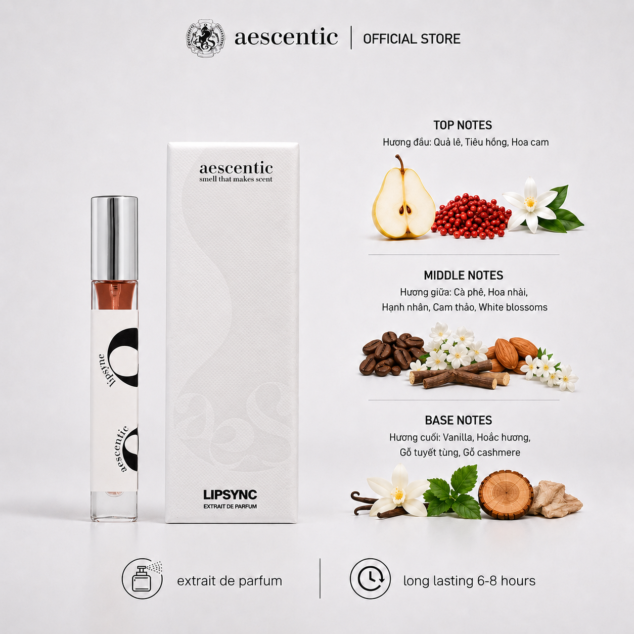 Nước hoa Aescentic LIPSYNC