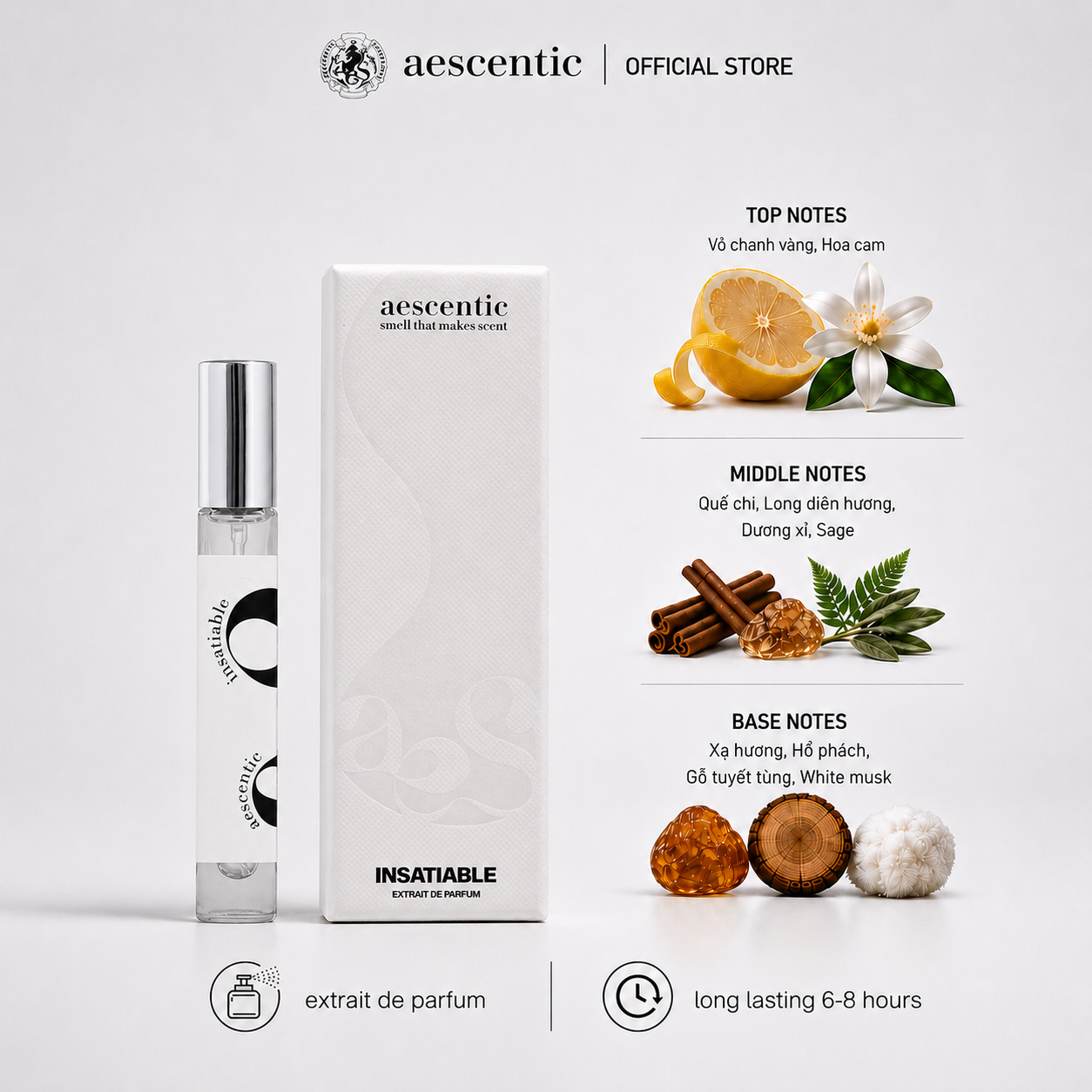 Nước hoa Aescentic INSATIABLE