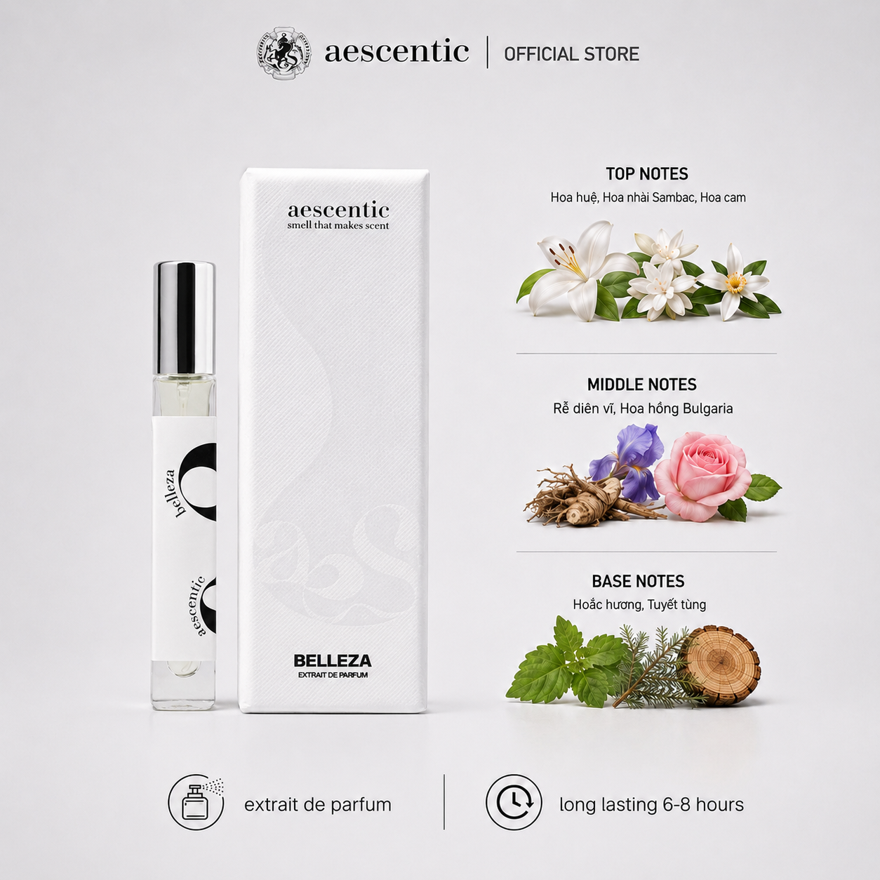 Nước hoa Aescentic - Belleza