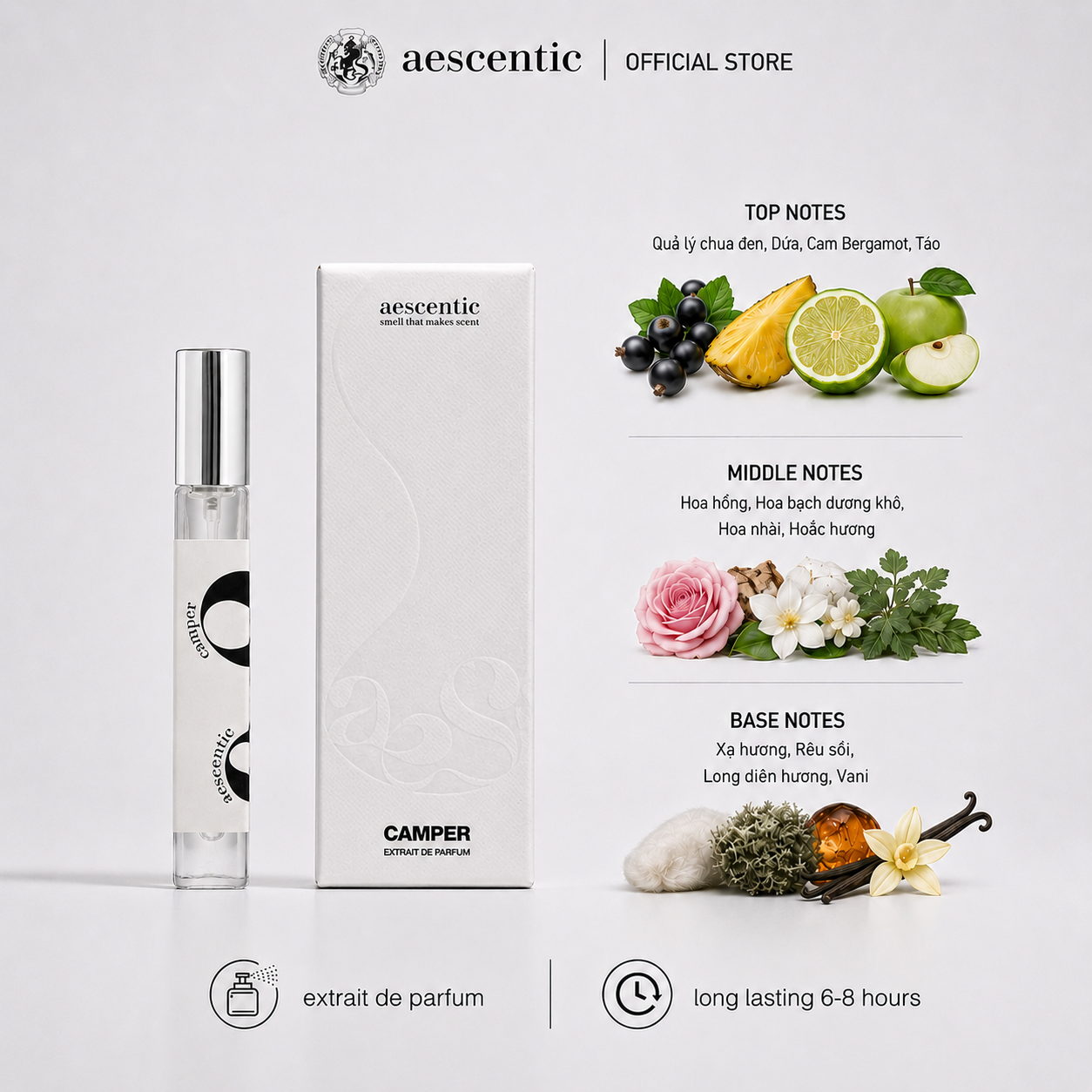 Nước hoa Aescentic CAMPER