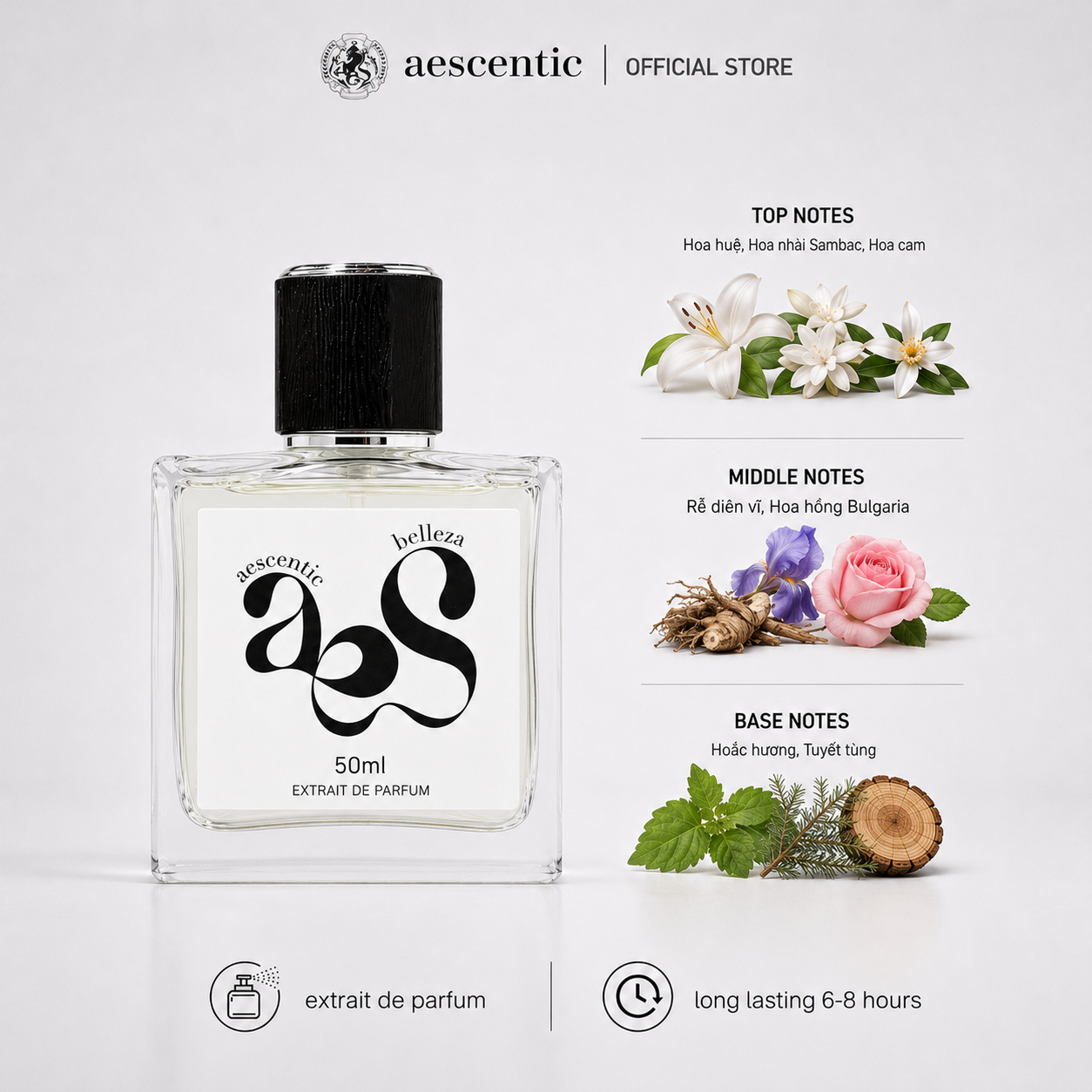 Nước hoa Aescentic - Belleza