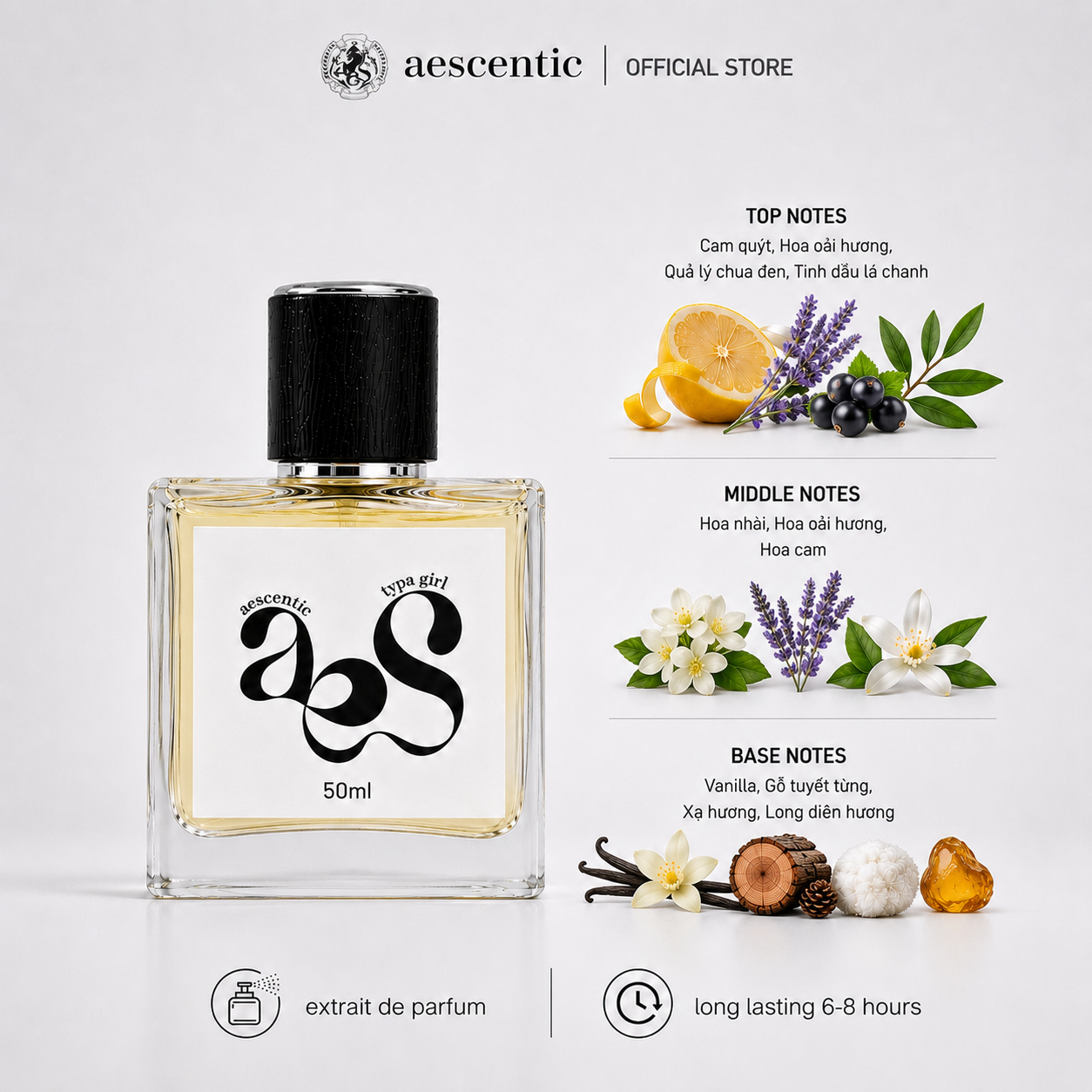 Nước hoa Aescentic TYPA GIRL