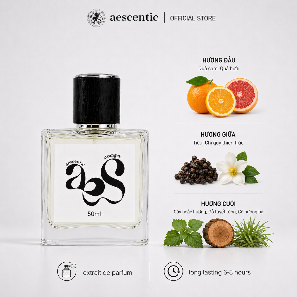 Nước hoa Aescentic STRANGER