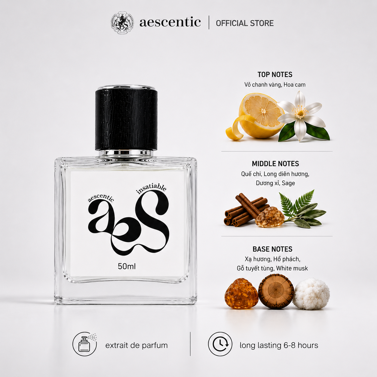 Nước hoa Aescentic INSATIABLE