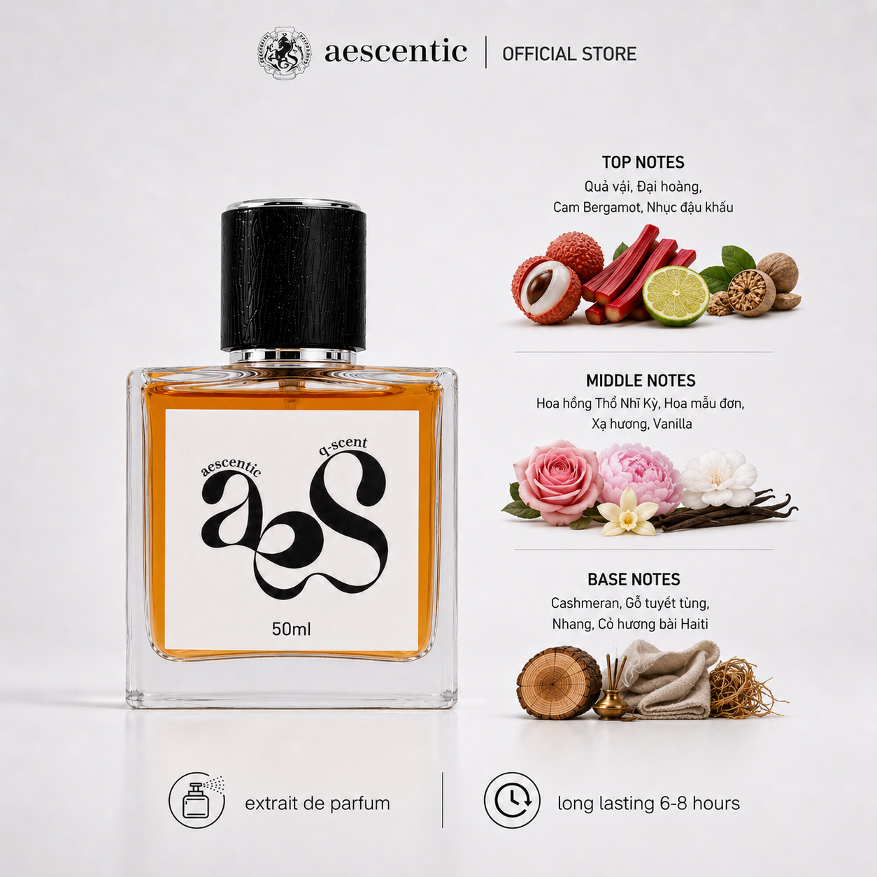 Nước hoa Aescentic Q SCENT