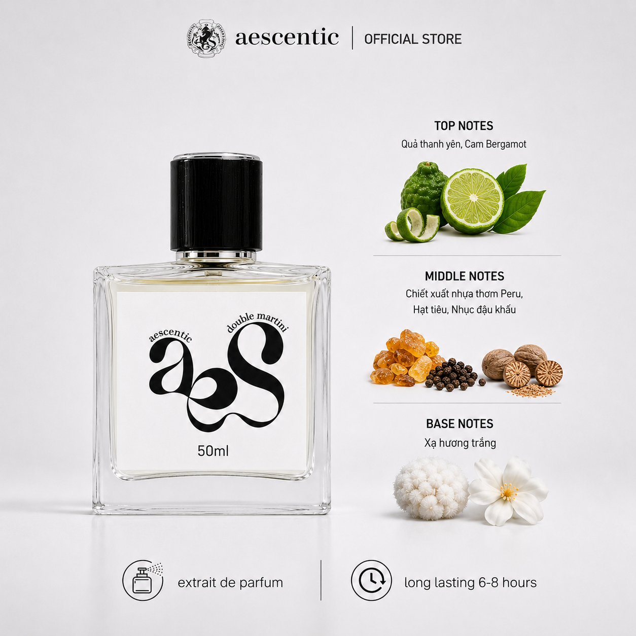 Nước hoa Aescentic DOUBLE MARTINI