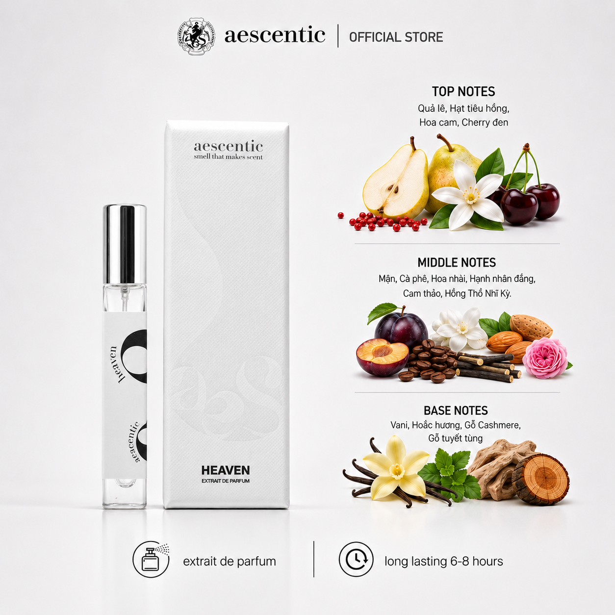 Nước hoa Aescentic - Heaven