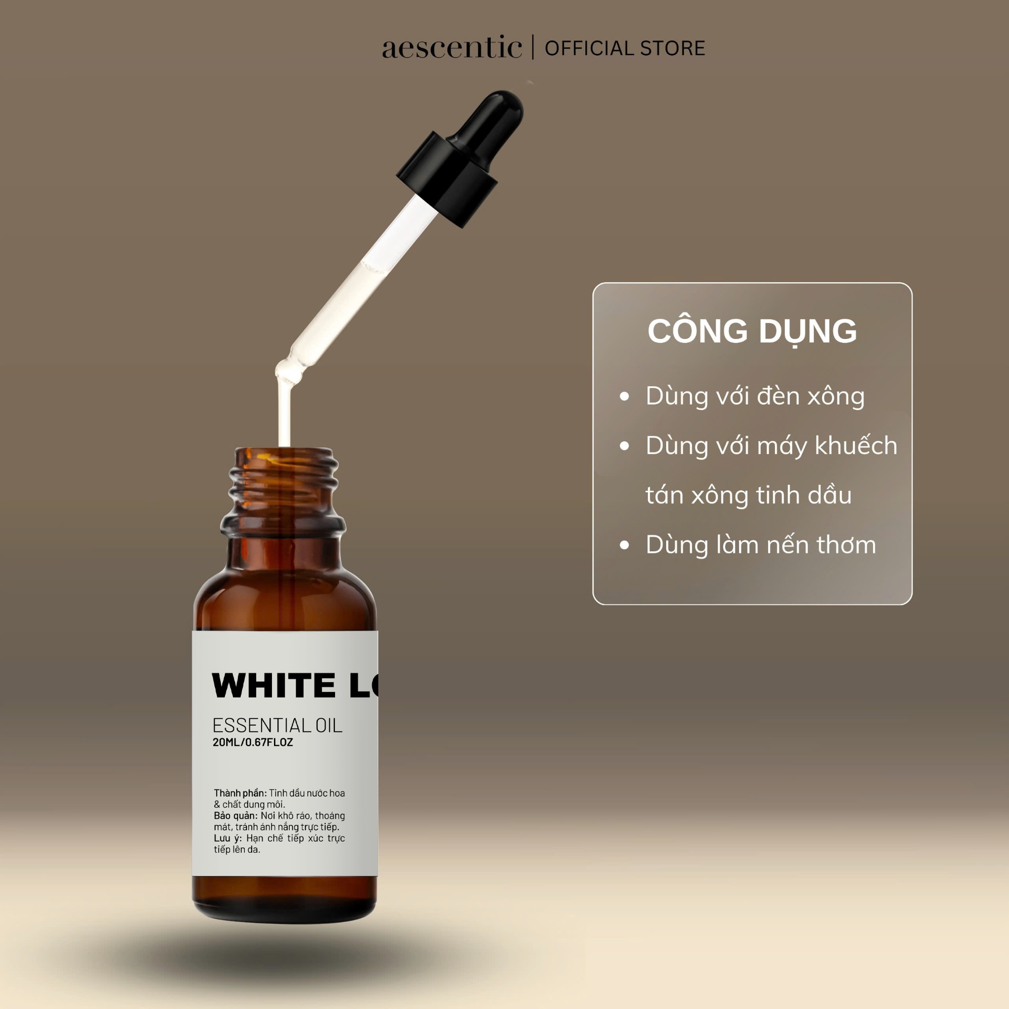 Tinh Dầu Nguyên Chất - WHITE LOTUS