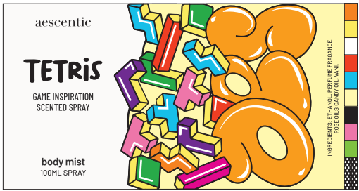 Bodymist.1-Game Inspiration - Tetris- 100ml