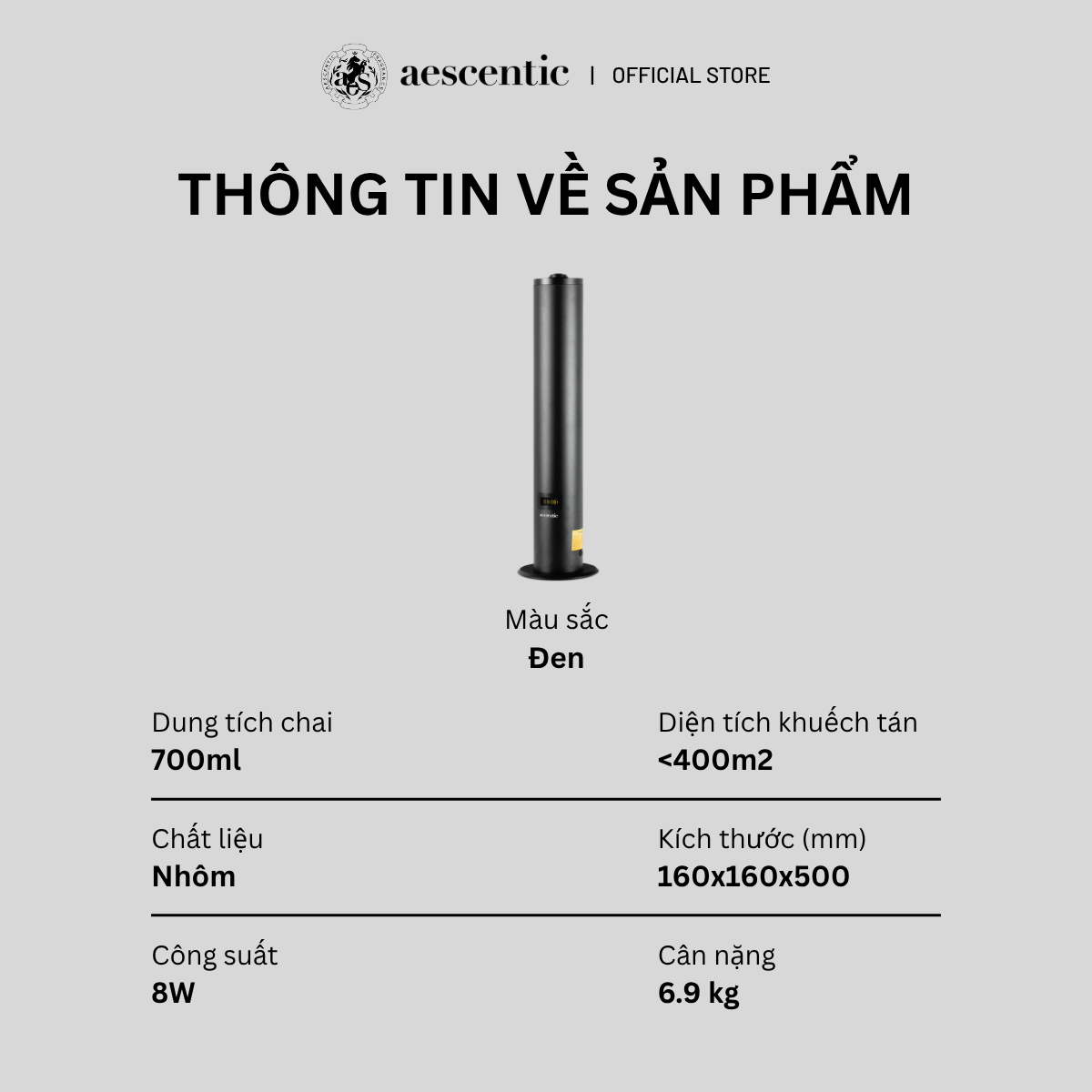 MÁY KHUẾCH TÁN TINH DẦU AES11