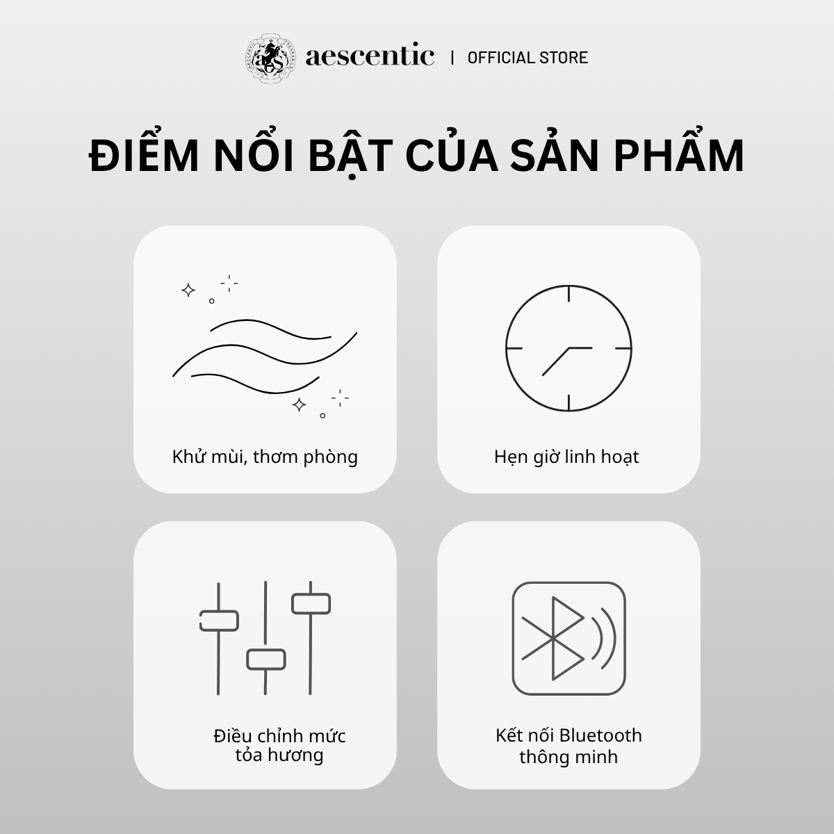 MÁY KHUẾCH TÁN TINH DẦU AES12