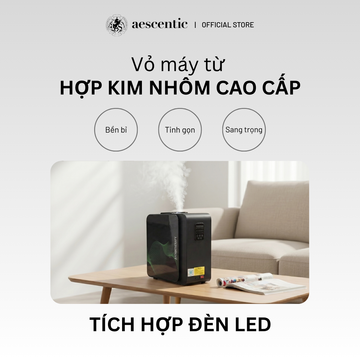 MÁY KHUẾCH TÁN TINH DẦU AES13A - Đứng