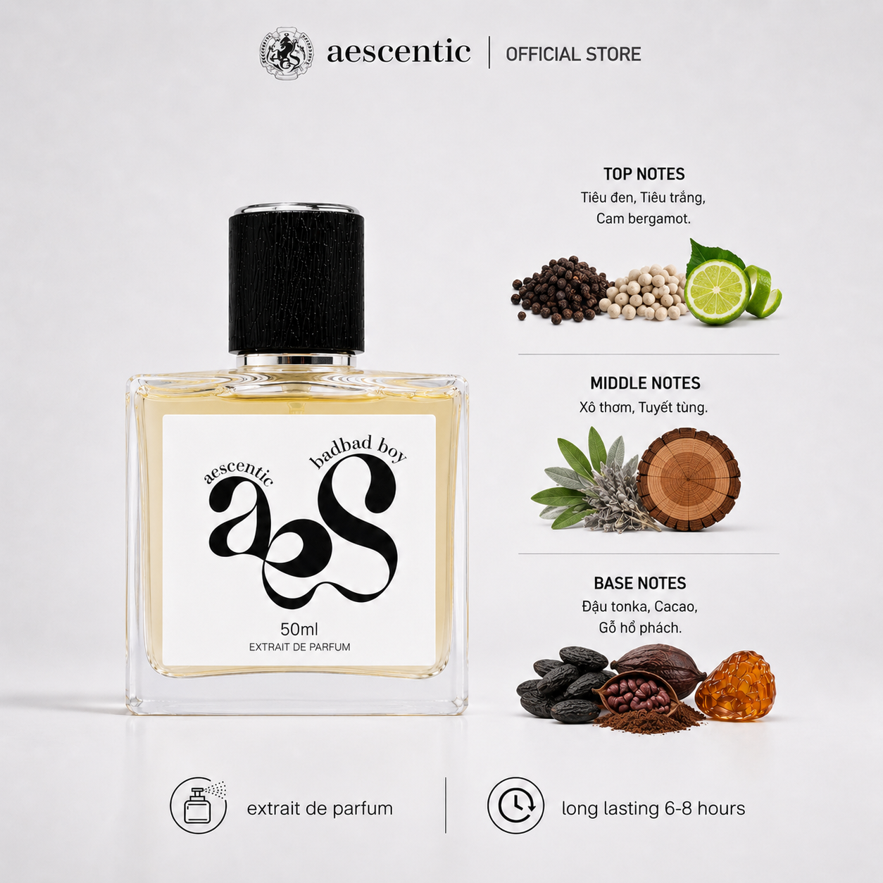 Nước hoa Aescentic - Bad Bad Boy