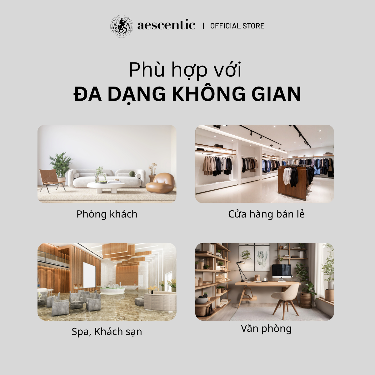 MÁY KHUẾCH TÁN TINH DẦU AES13A - Đứng