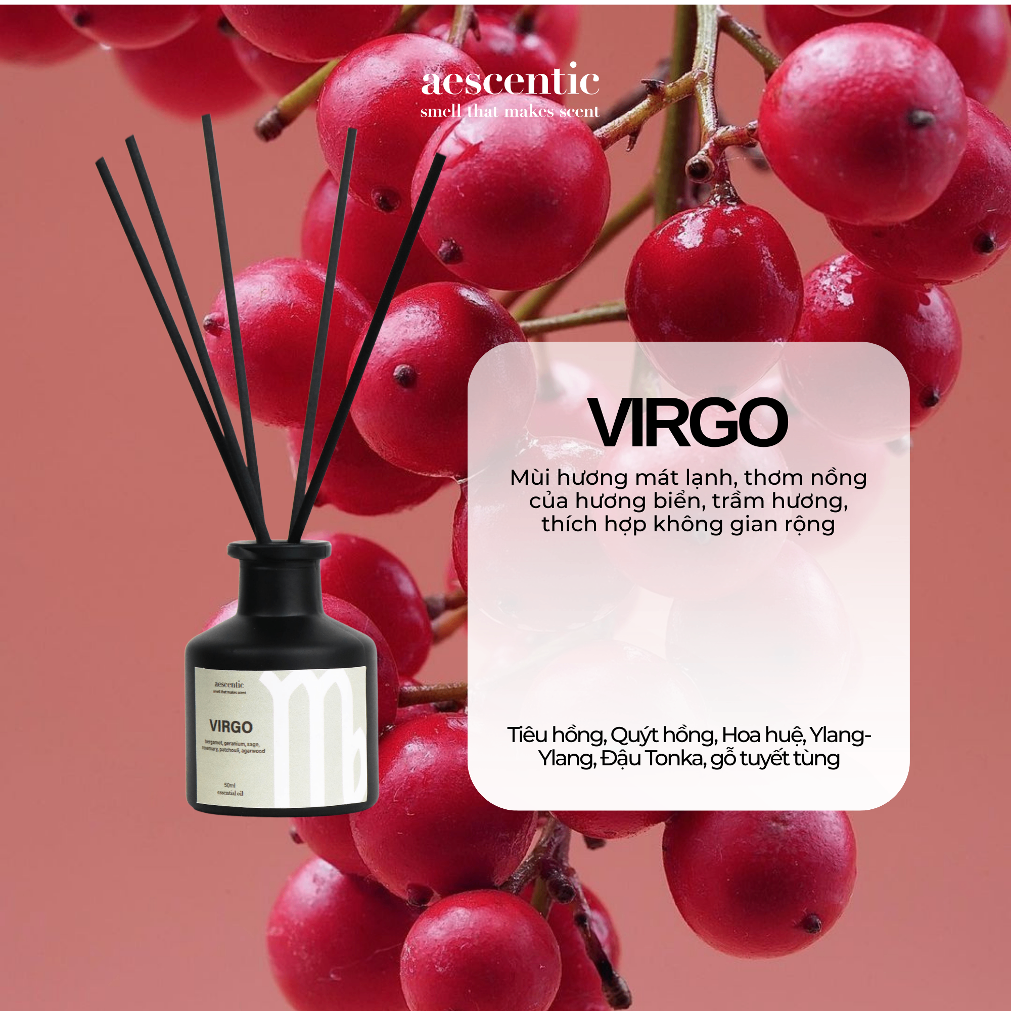 Tinh Dầu Khuếch Tán - VIRGO