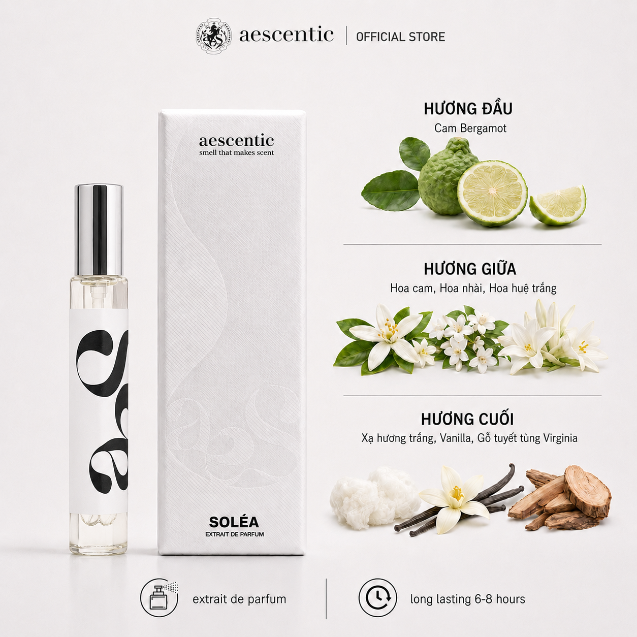 Nước hoa Aescentic SOLÉA