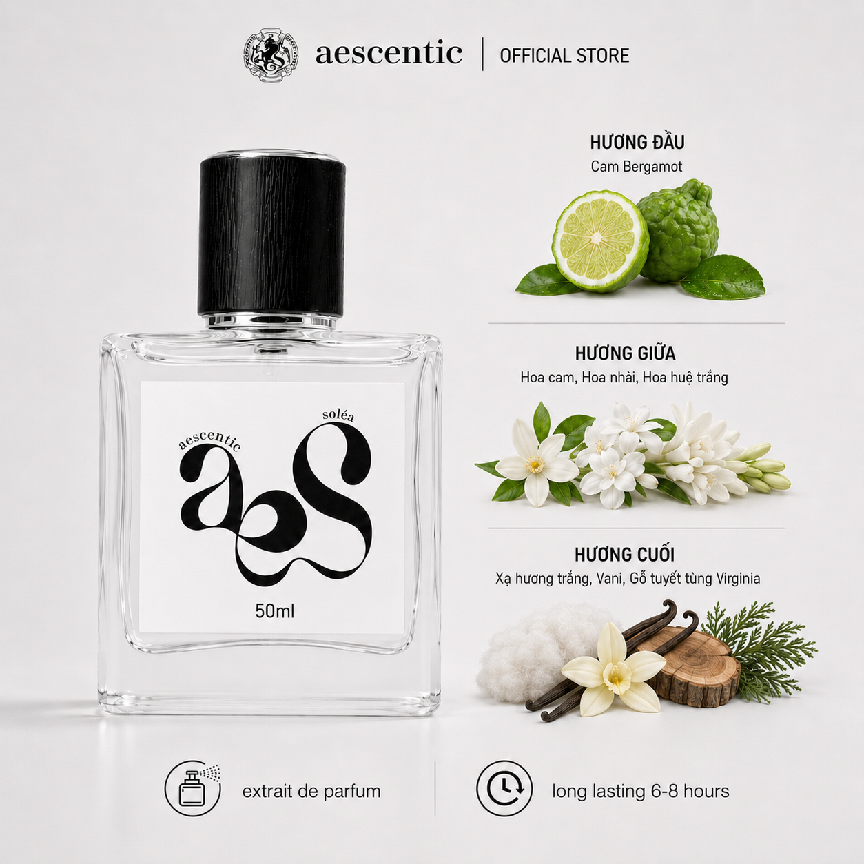 Nước hoa Aescentic SOLÉA