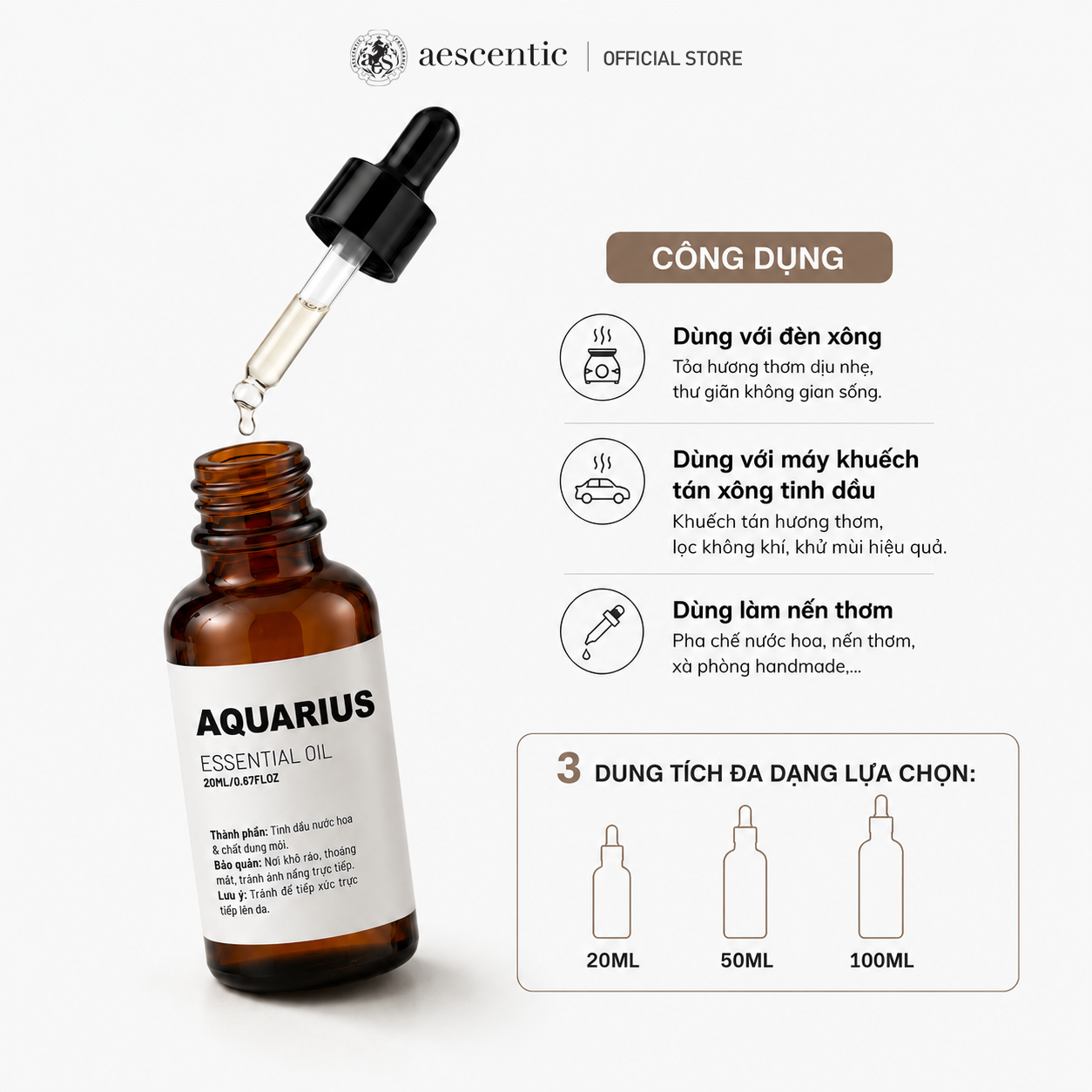 Tinh dầu Nguyên Chất - AQUARIUS