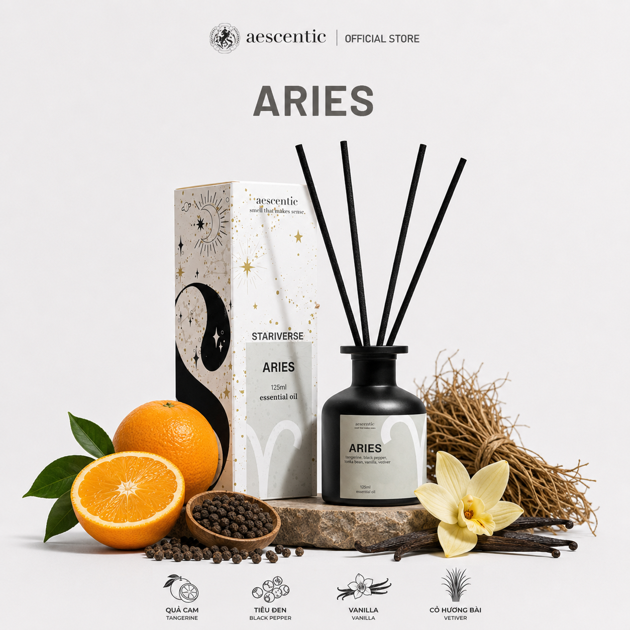 Tinh Dầu Khuếch Tán - ARIES