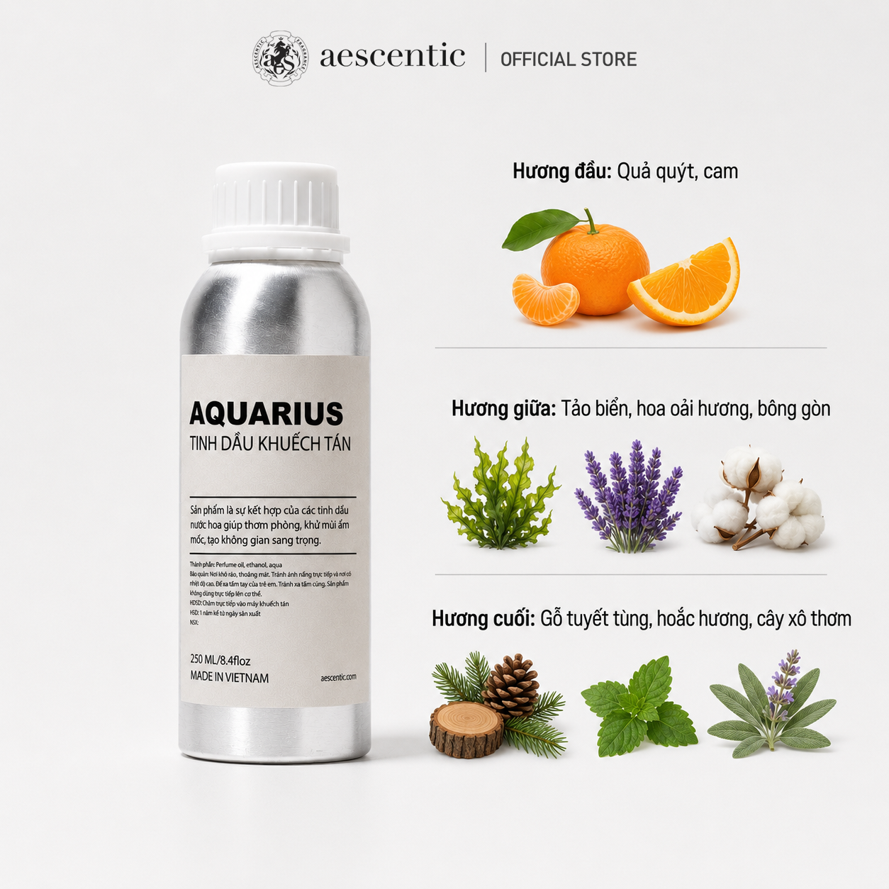 Tinh Dầu Khuếch Tán - AQUARIUS