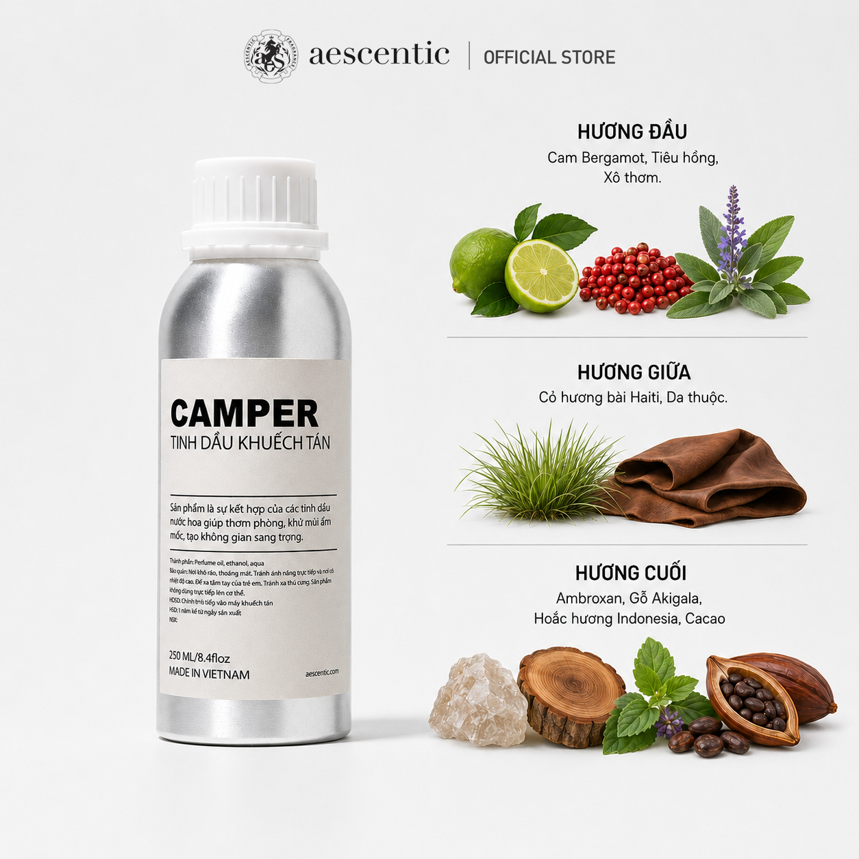 Tinh Dầu Khuếch Tán - CAMPER