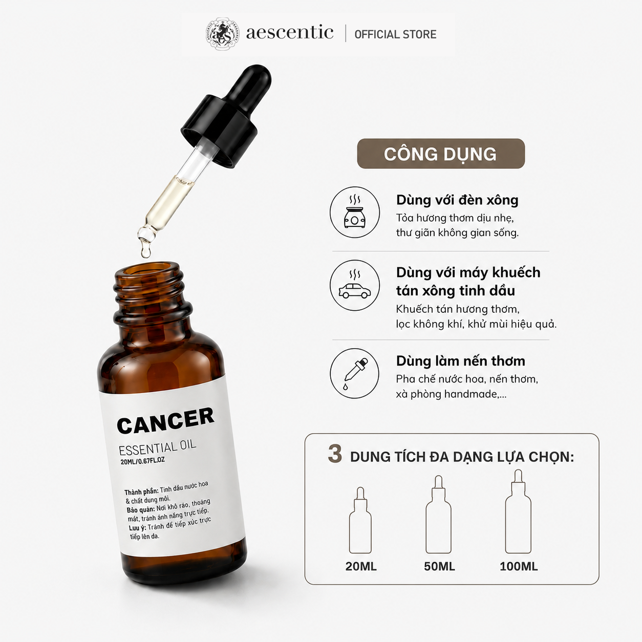 Tinh Dầu Nguyên Chất - CANCER