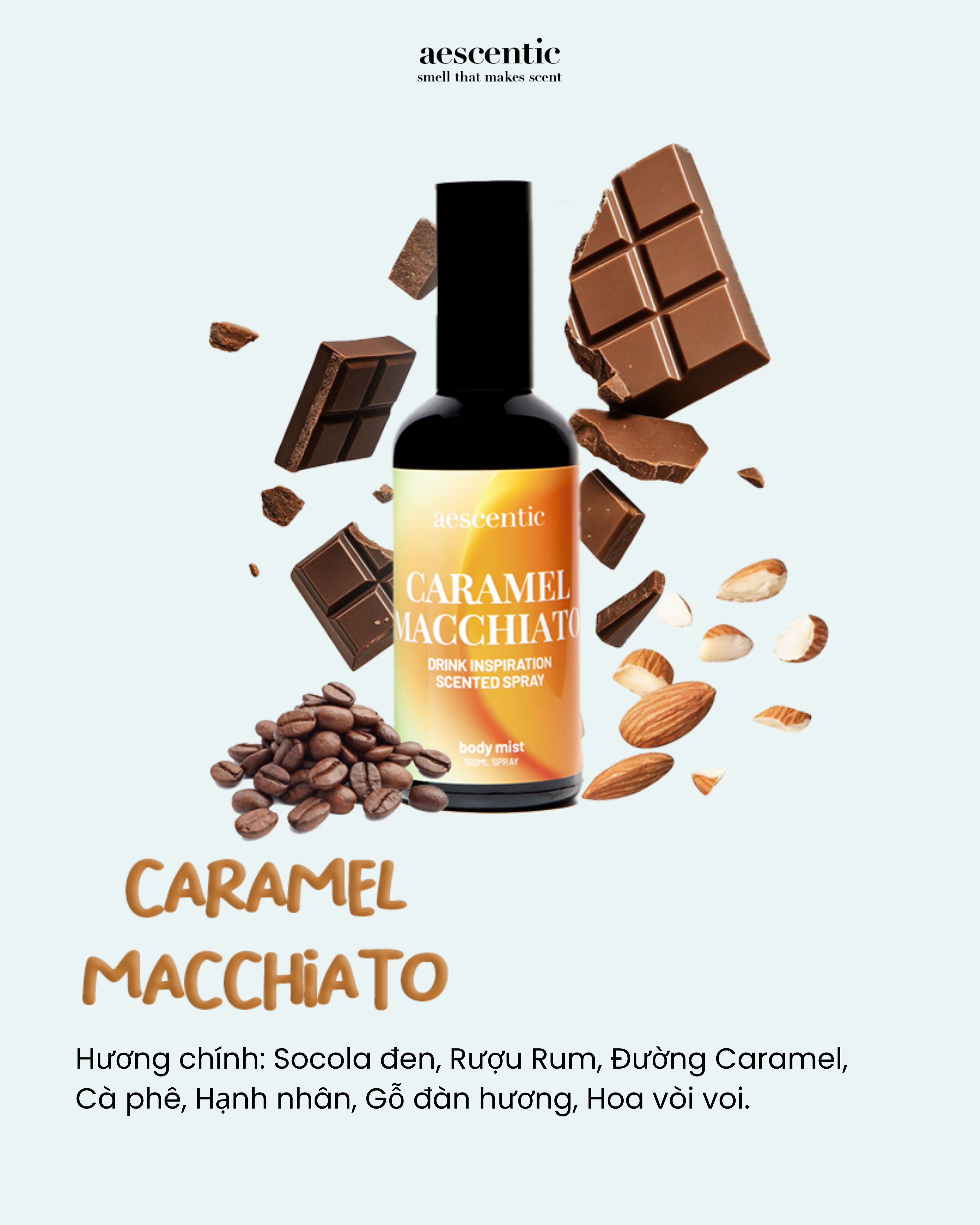 Bodymist.1-Drink Inspiration - Caramel Macchiato - 100ml