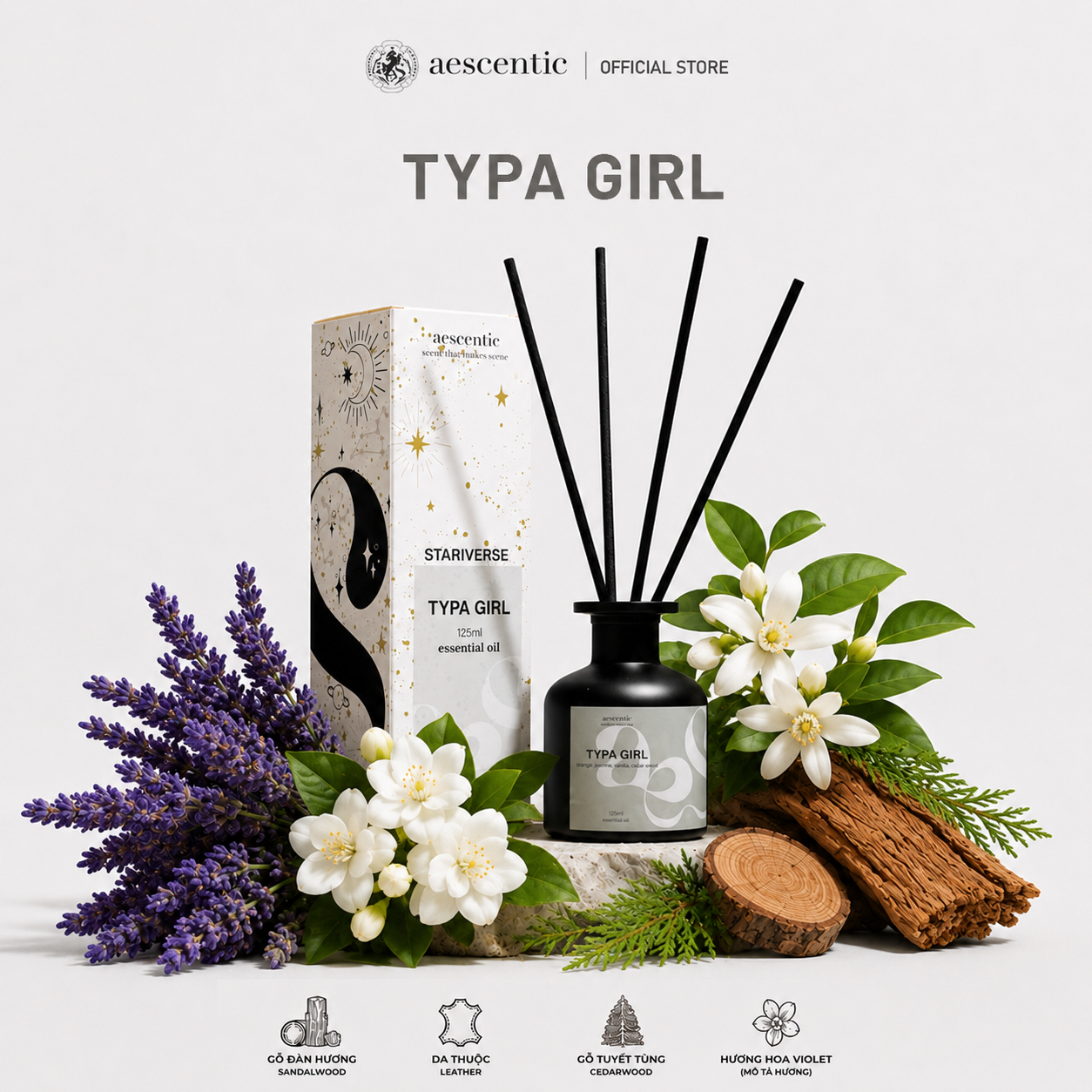 Tinh Dầu Khuếch Tán - TYPA GIRLS