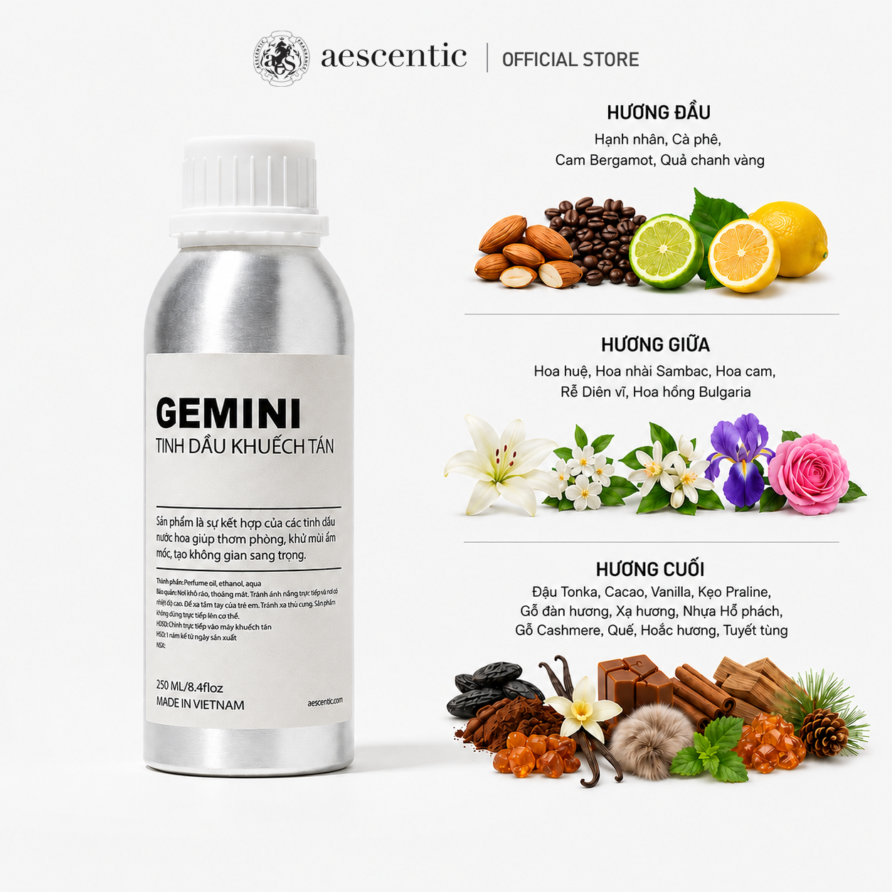 Tinh Dầu Khuếch Tán - GEMINI