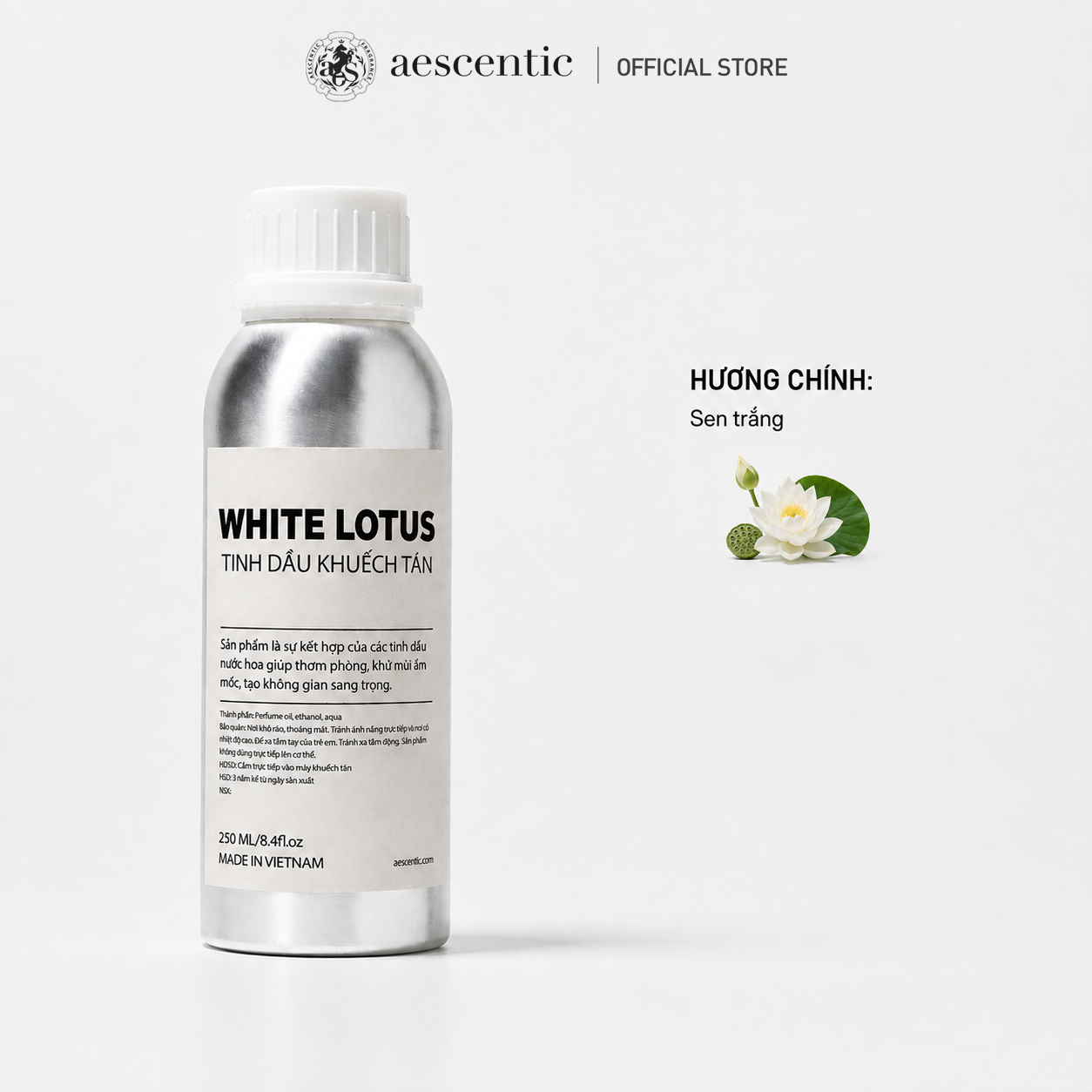 Tinh Dầu Khuếch Tán - WHITE LOTUS