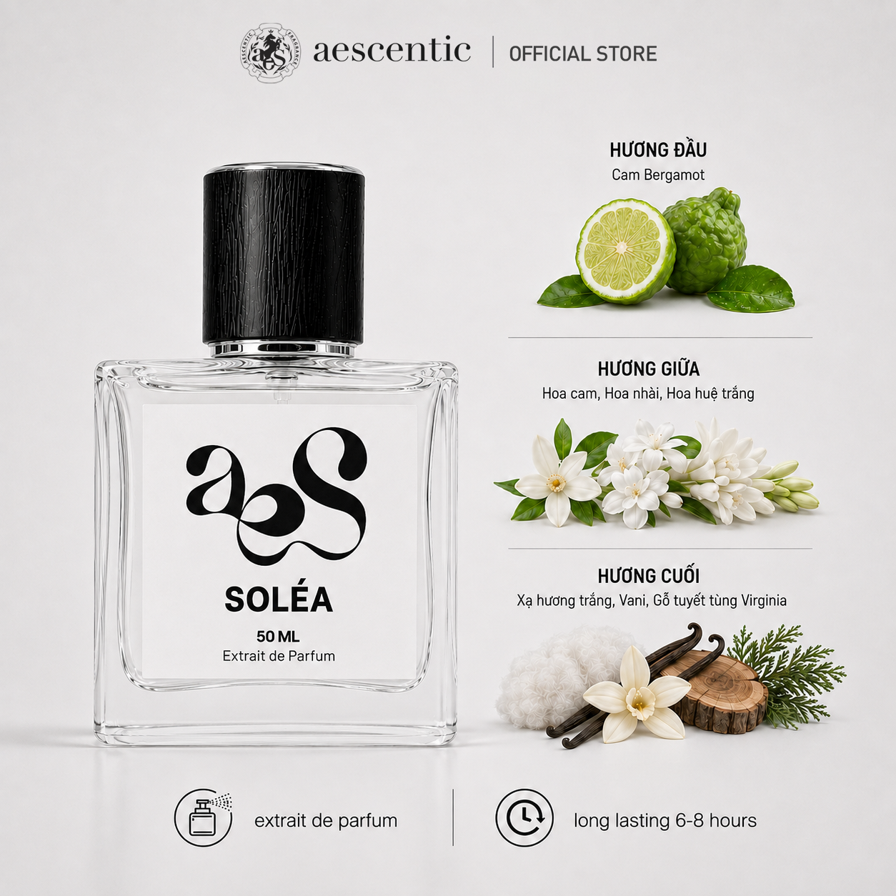 Nước hoa Aescentic SOLÉA